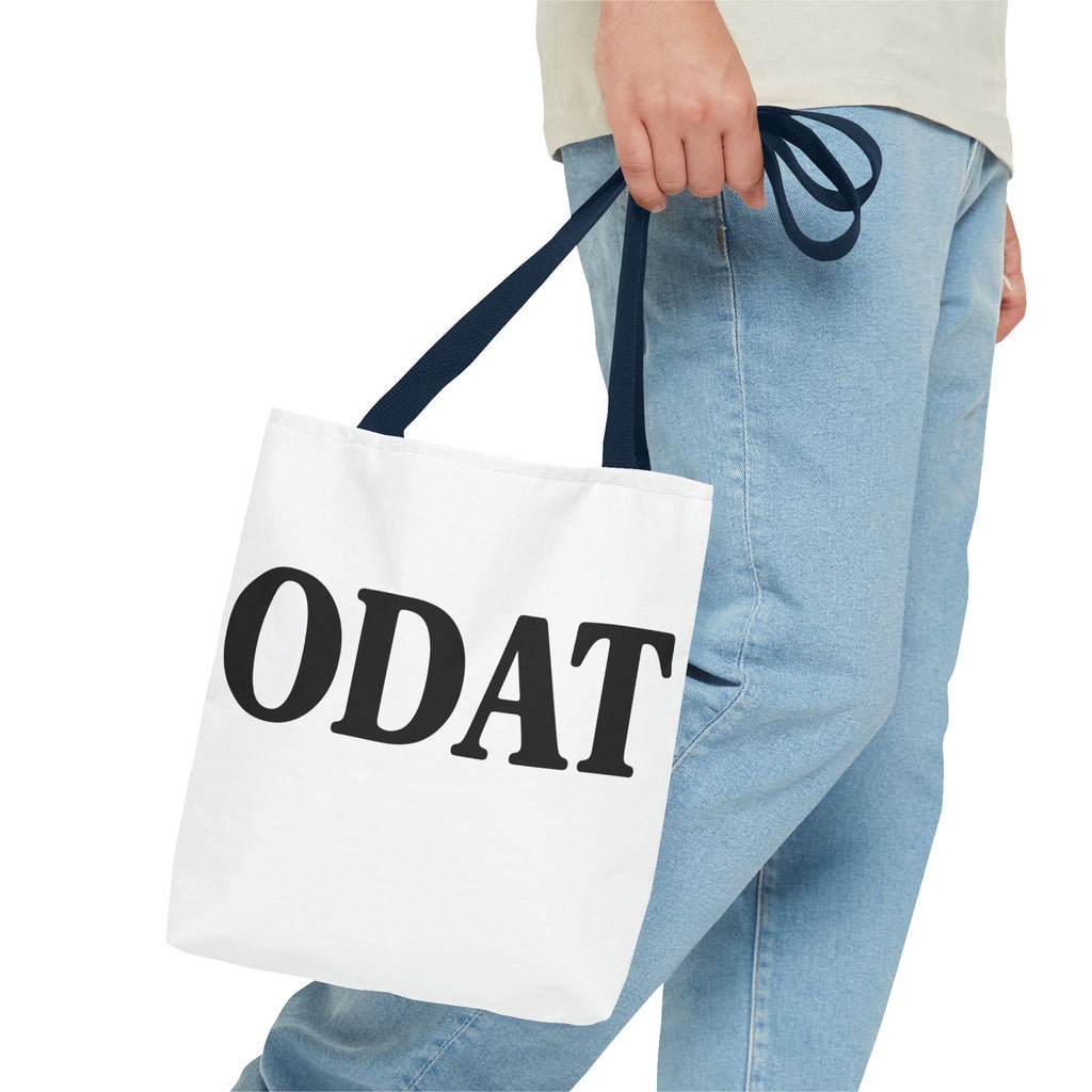 Still Standing Co. ODAT Tote Bag - Vintage Script Logo All-Over Print Tote