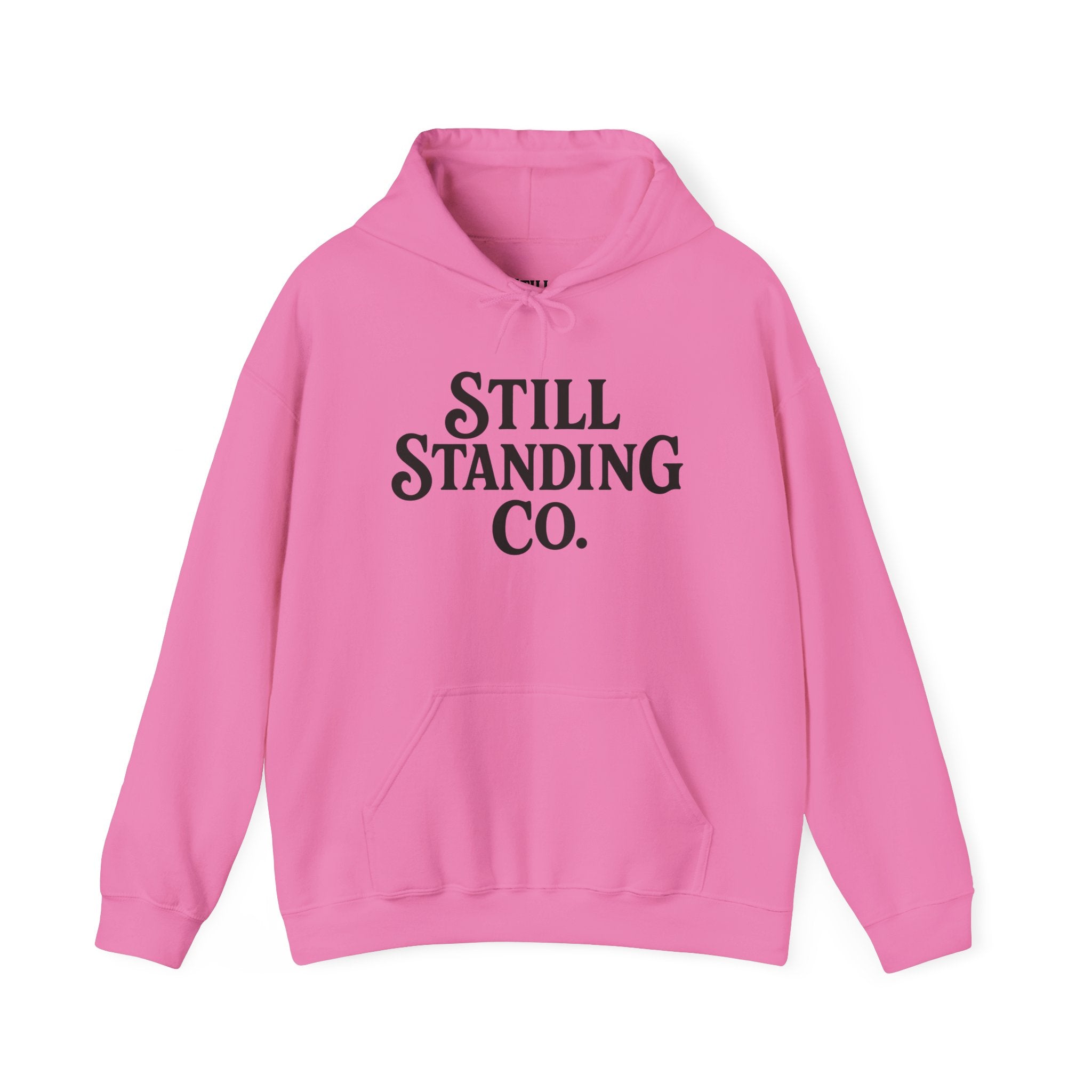 Still Standing Co. Hoodie — Inspirational Vintage Logo Hooded Sweatshirt