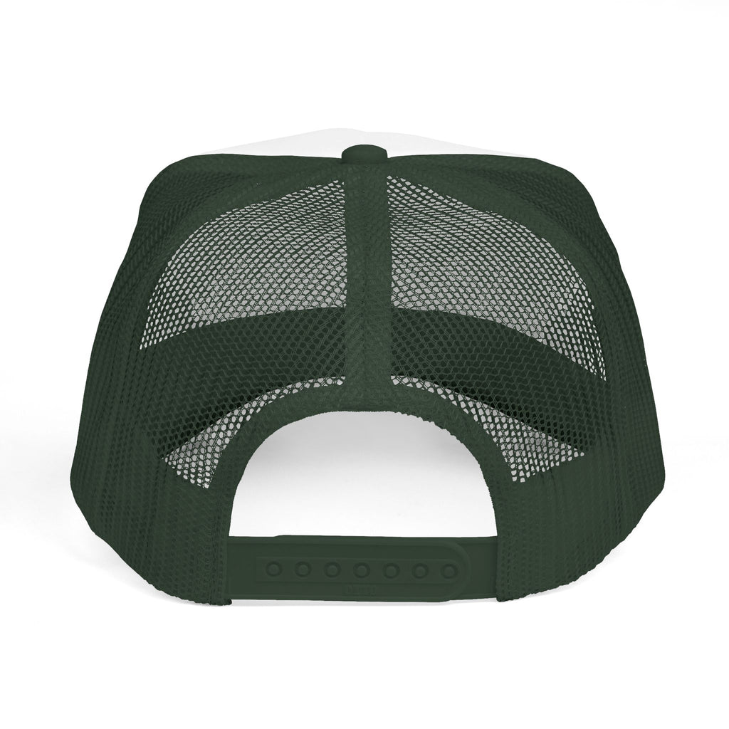 Sober & Feral Trucker Cap — Bold Retro Mesh Hat for Recovery Pride