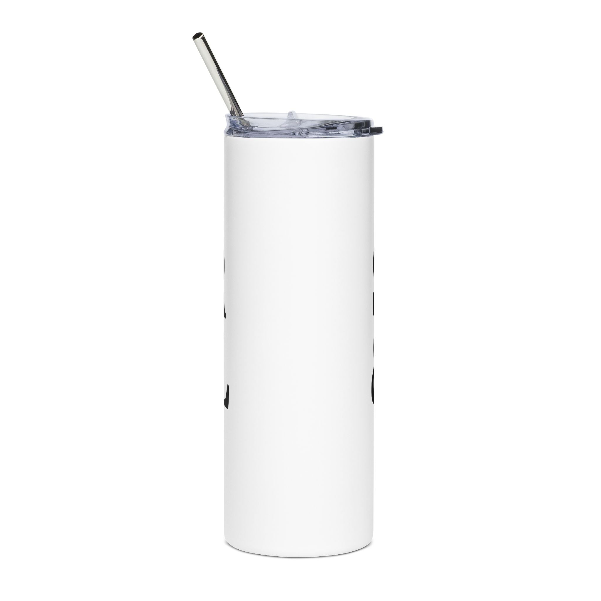 20oz Stainless Tumbler — 'Sober & Feral' Inspirational Travel Mug