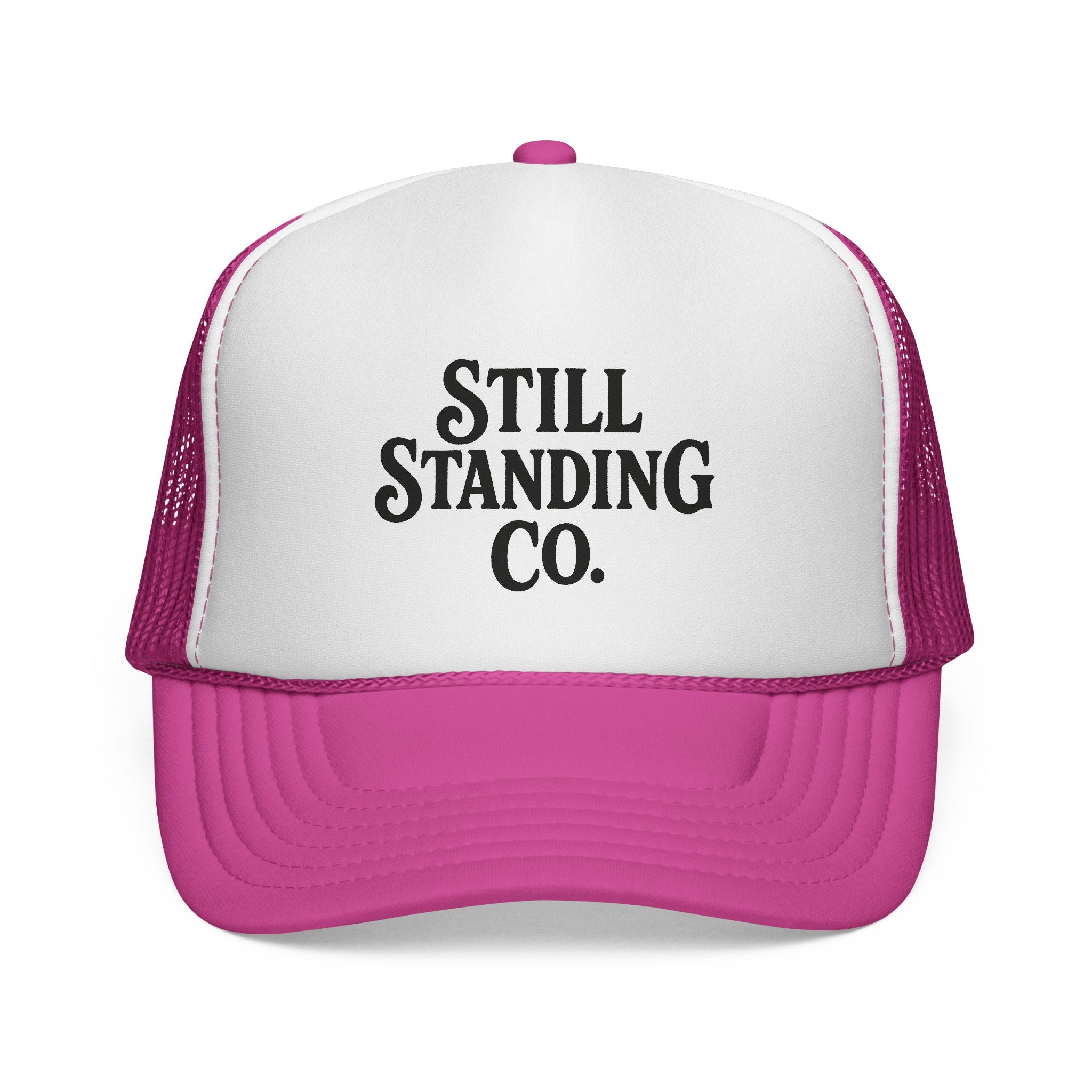 Still Standing Co. Trucker Hat – Vintage Retro Mesh Baseball Cap