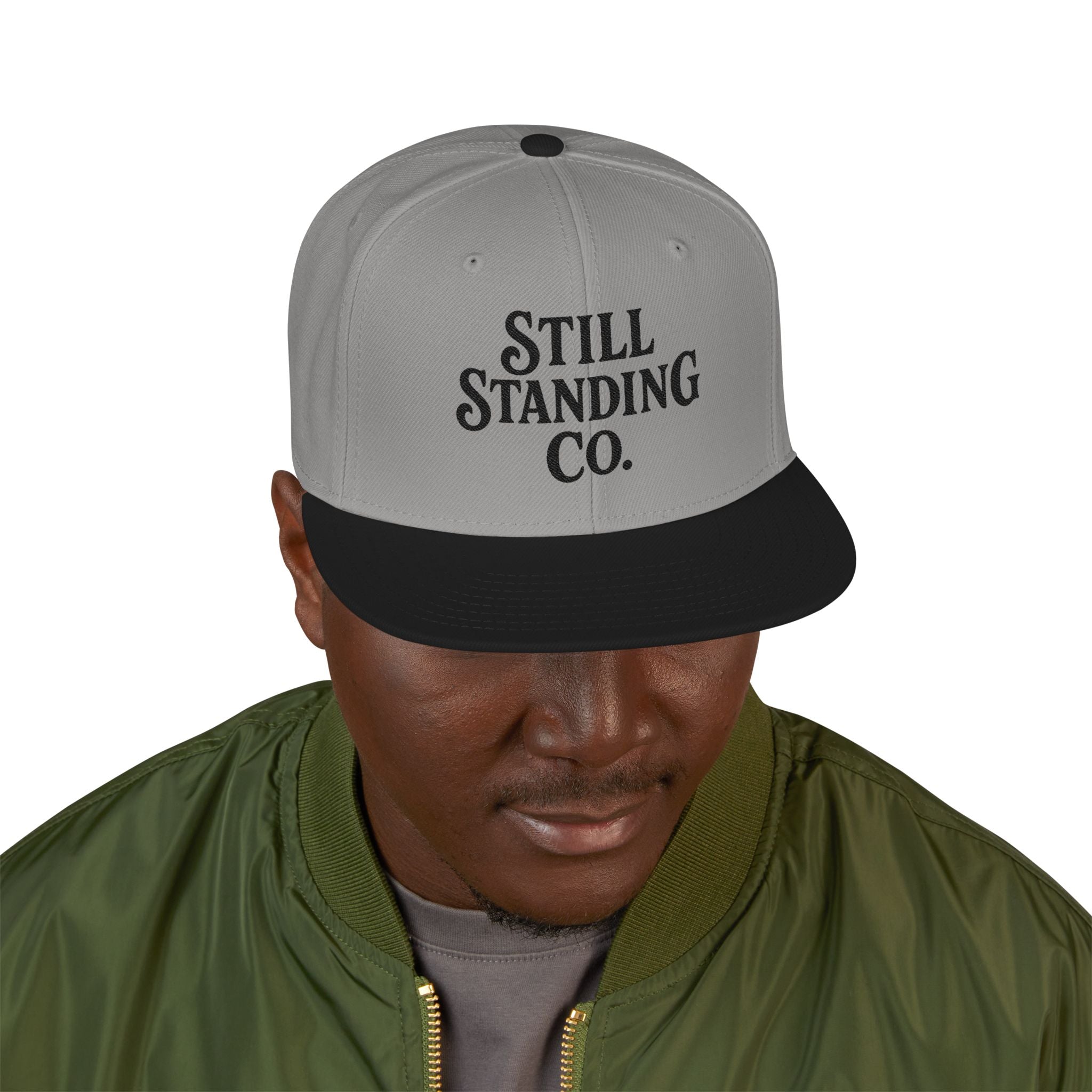 Still Standing Co. Embroidered Snapback Hat
