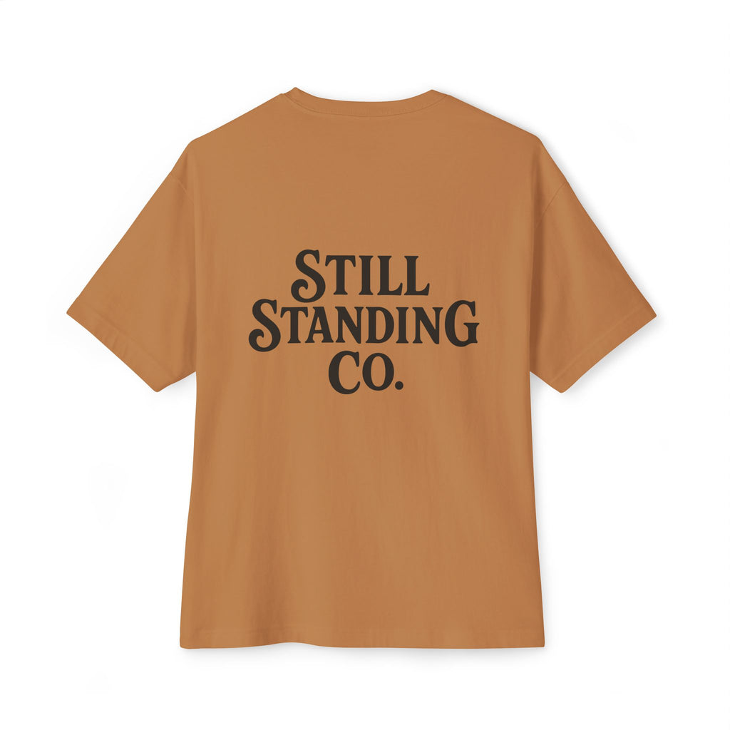 ODAT Still Standing Co. Tee — Oversized Boxy Graphic T‑Shirt