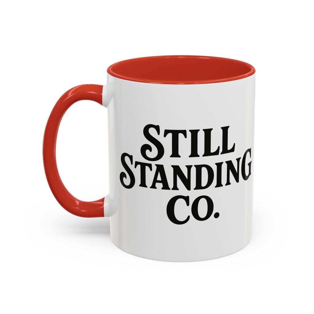 Sober & Feral Accent Coffee Mug — Funny Recovery Gift, 11/15oz Ceramic