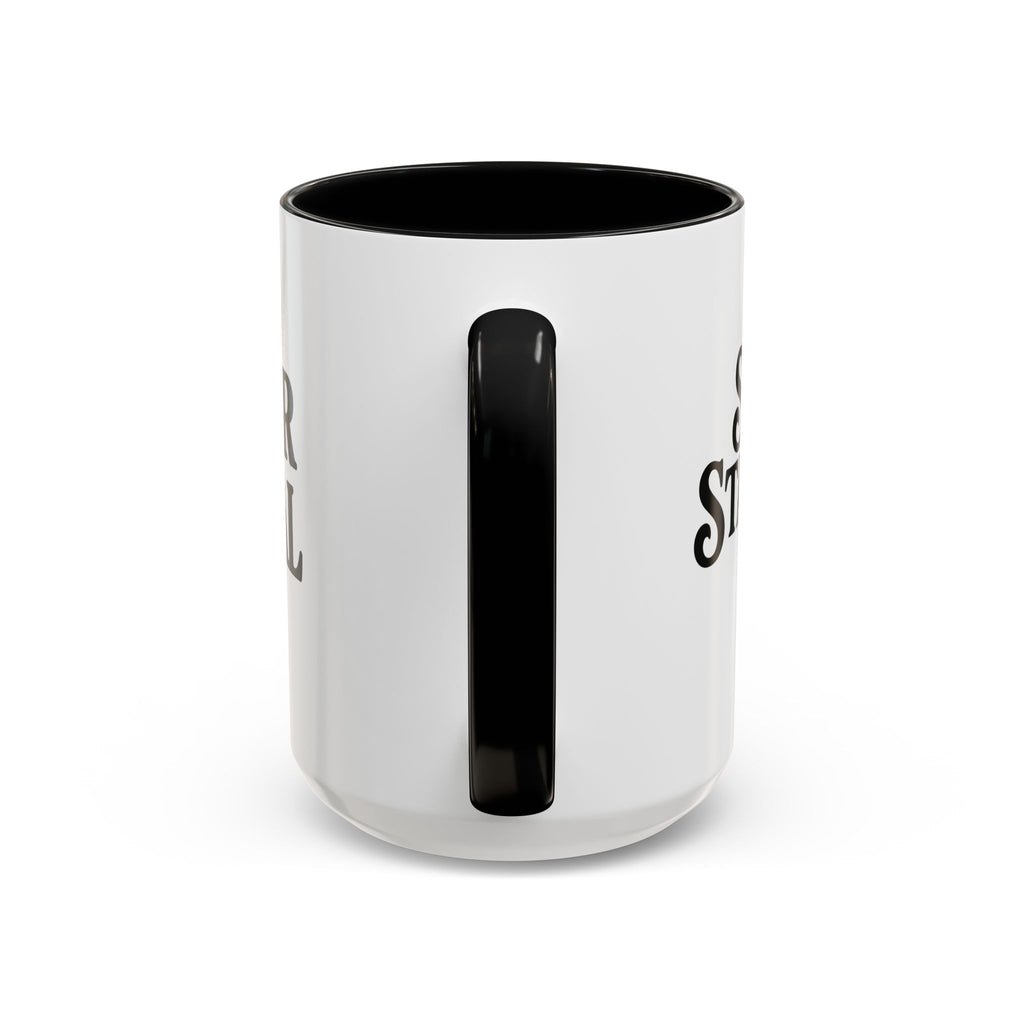 Sober & Feral Accent Coffee Mug — Funny Recovery Gift, 11/15oz Ceramic