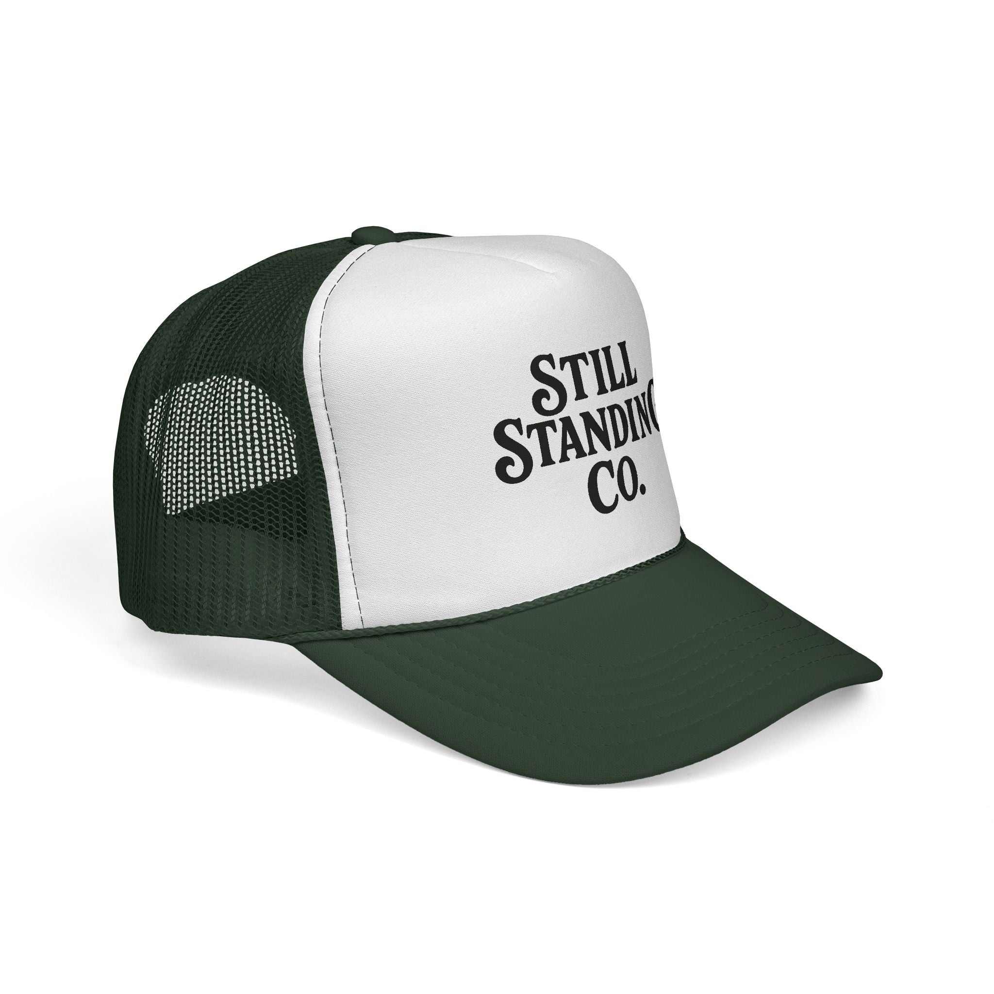 Still Standing Co. Trucker Hat – Vintage Retro Mesh Baseball Cap