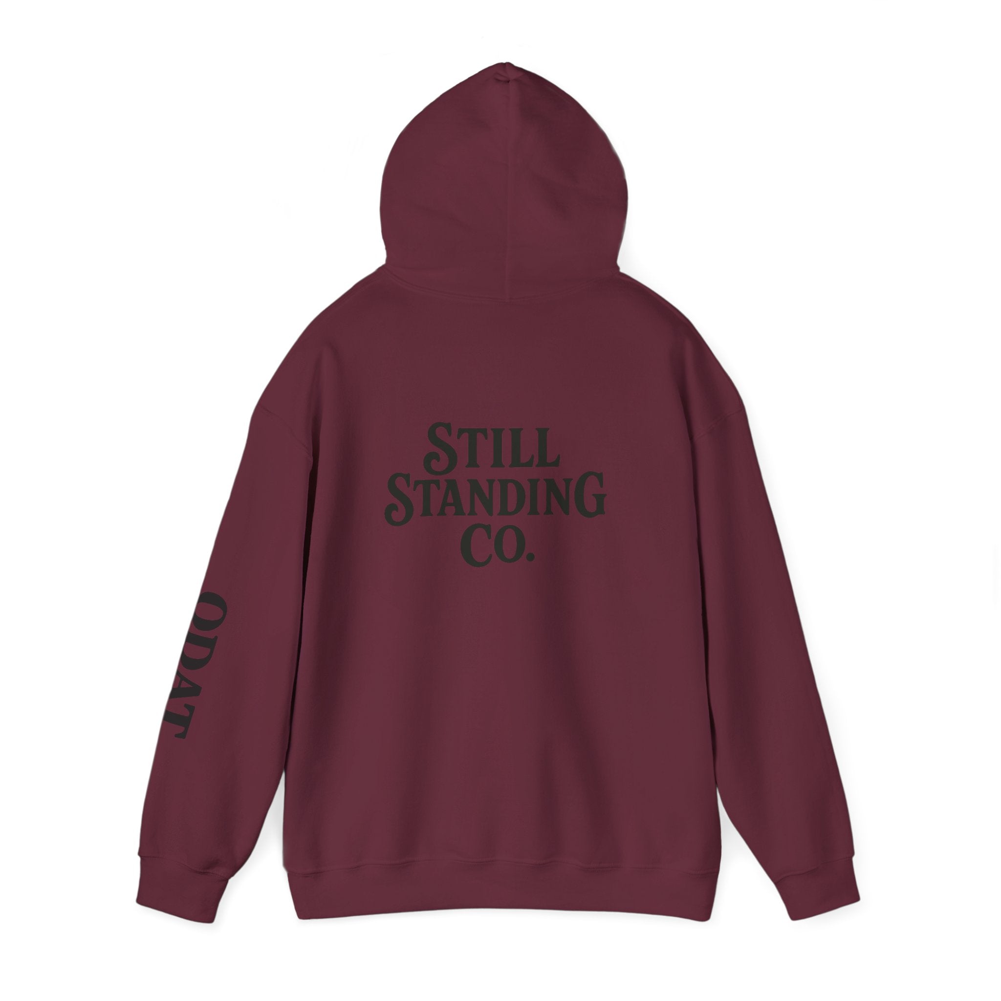 Ask Me About My Character Defects Hoodie — Still Standing Co. Graphic Pullover