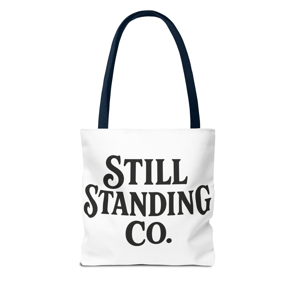 Still Standing Co. ODAT Tote Bag - Vintage Script Logo All-Over Print Tote