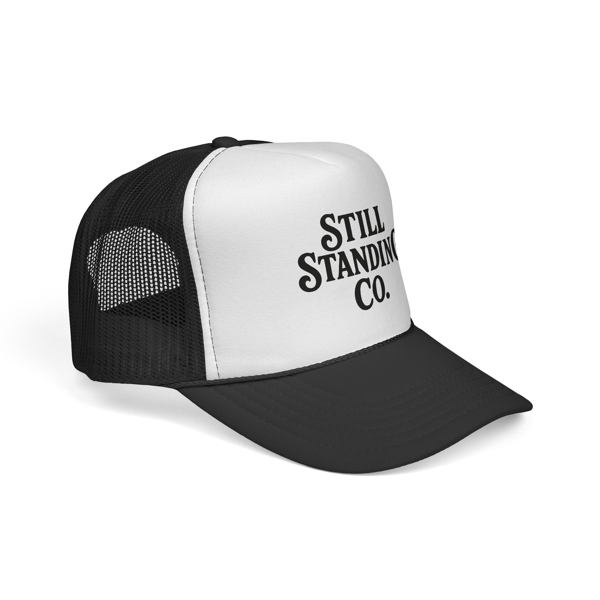 Still Standing Co. Trucker Hat – Vintage Retro Mesh Baseball Cap
