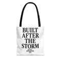 Built After the Storm Tote Bag – Inspirational Storm Cloud Graphic Tote