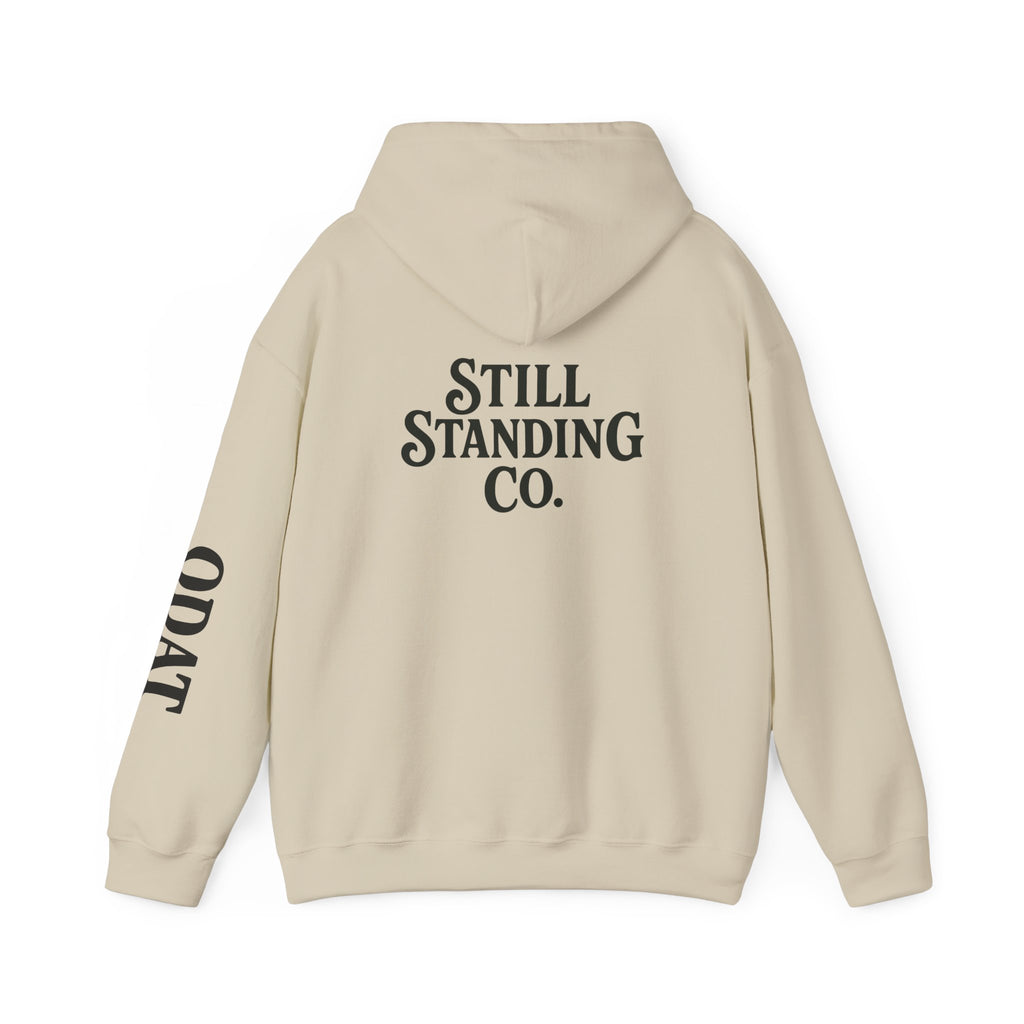 Ask Me About My Character Defects Hoodie — Still Standing Co. Graphic Pullover