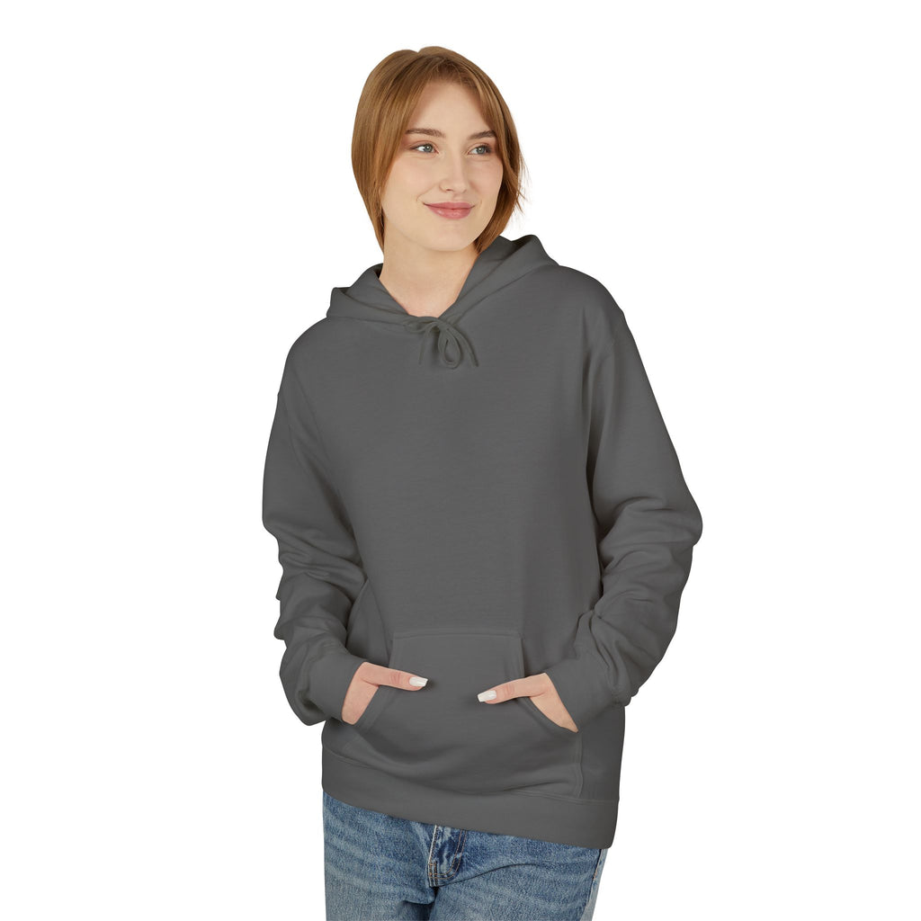 Hoodie - "I Am Comfortable With Violence" Gothic Back Print