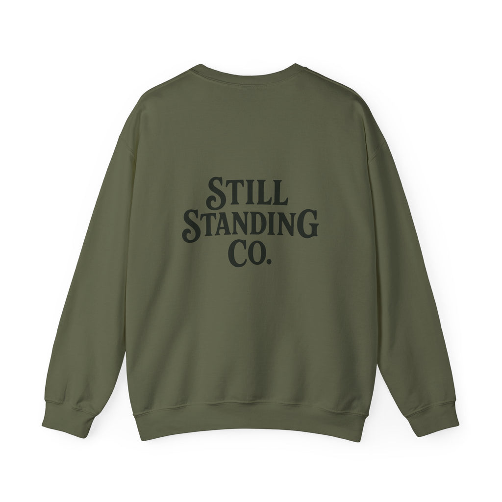 Sober & Feral Sweatshirt — “Still Standing Co.” Crewneck
