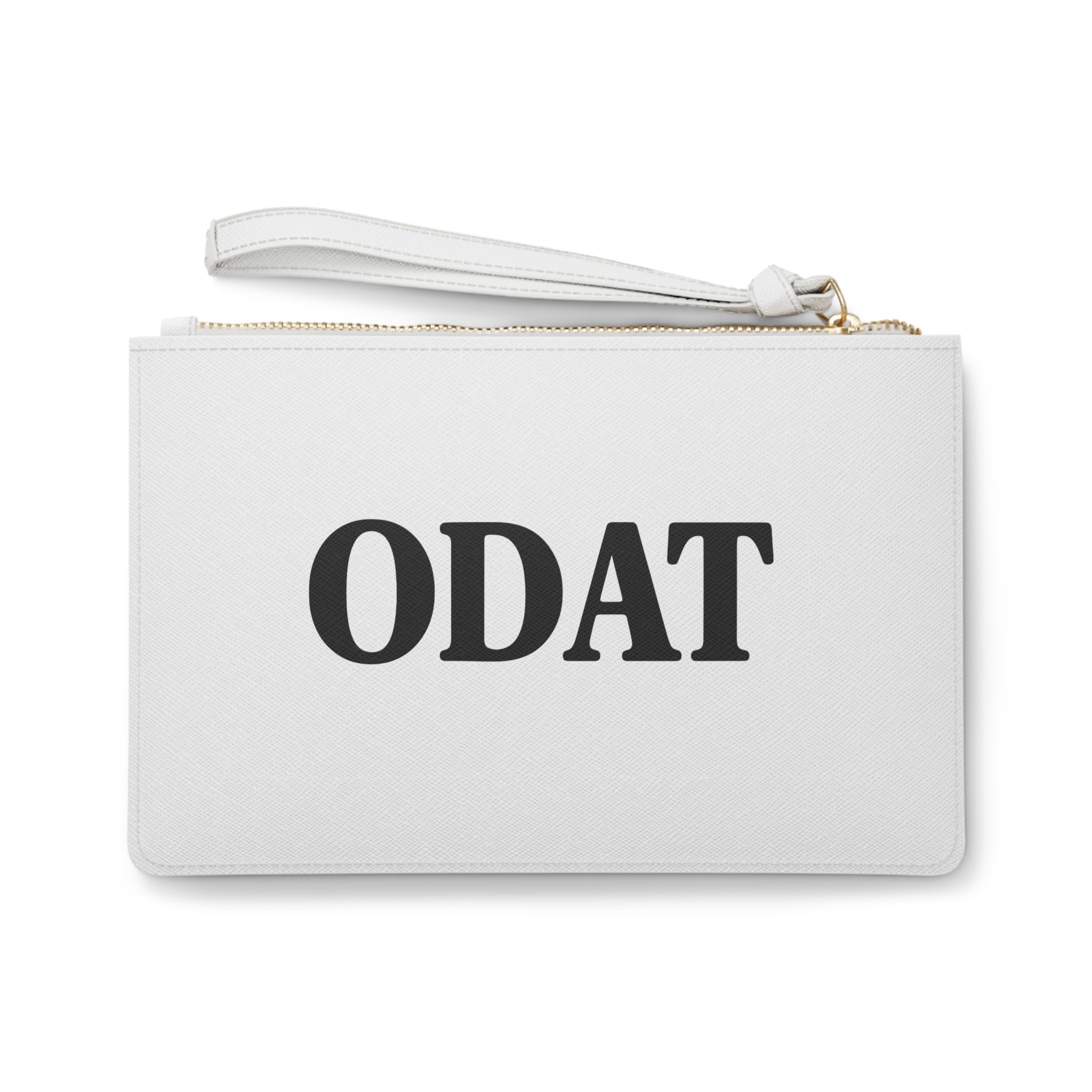 Sober & Feral Clutch Bag — 'ODAT' Wristlet Purse for Recovery Pride