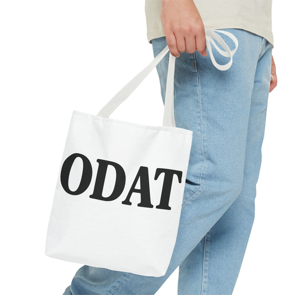 Still Standing Co. ODAT Tote Bag - Vintage Script Logo All-Over Print Tote