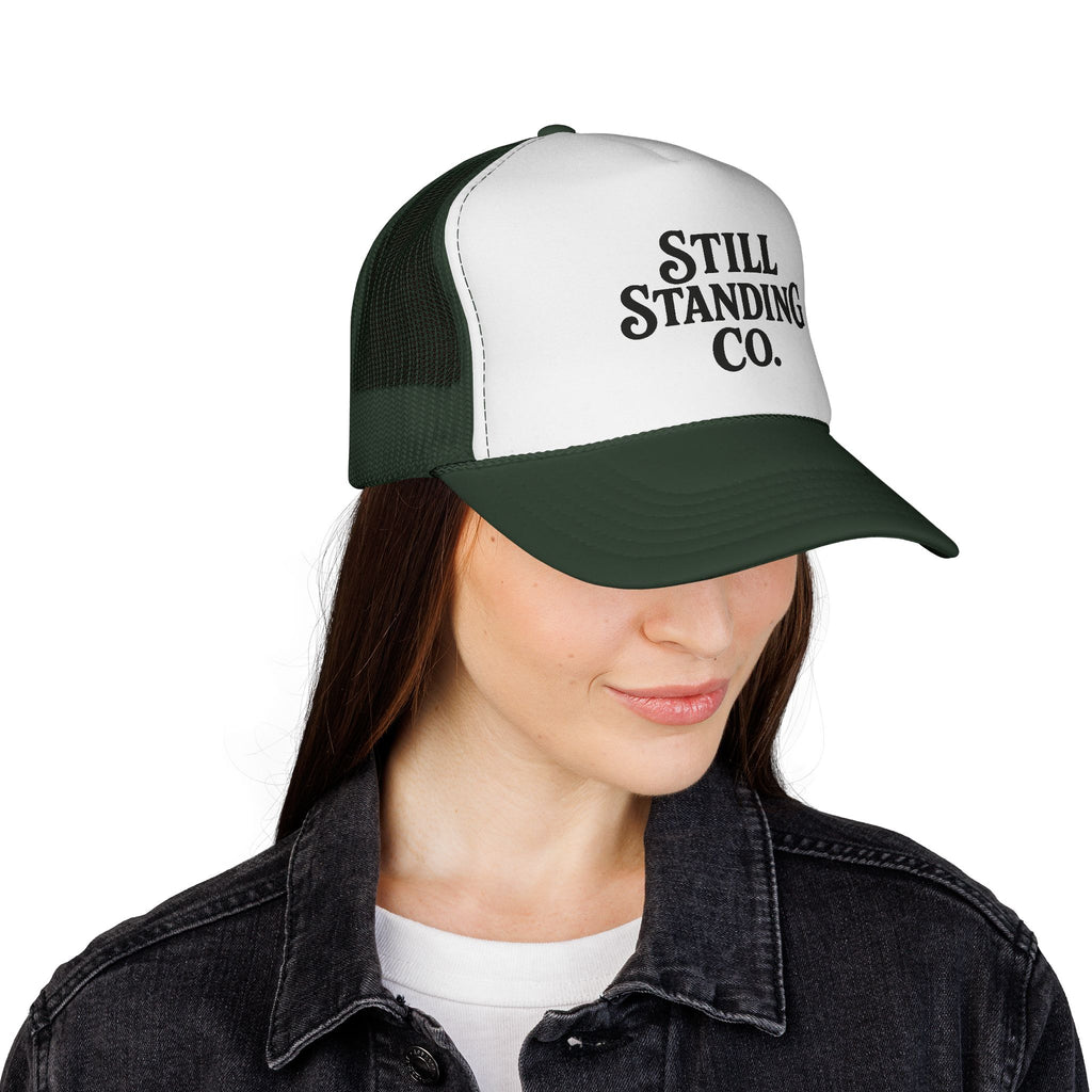 Still Standing Co. Trucker Hat – Vintage Retro Mesh Baseball Cap