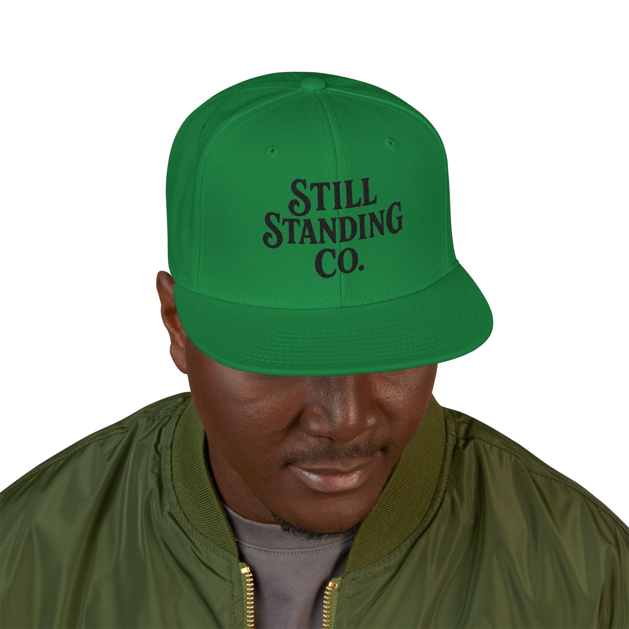 Still Standing Co. Embroidered Snapback Hat