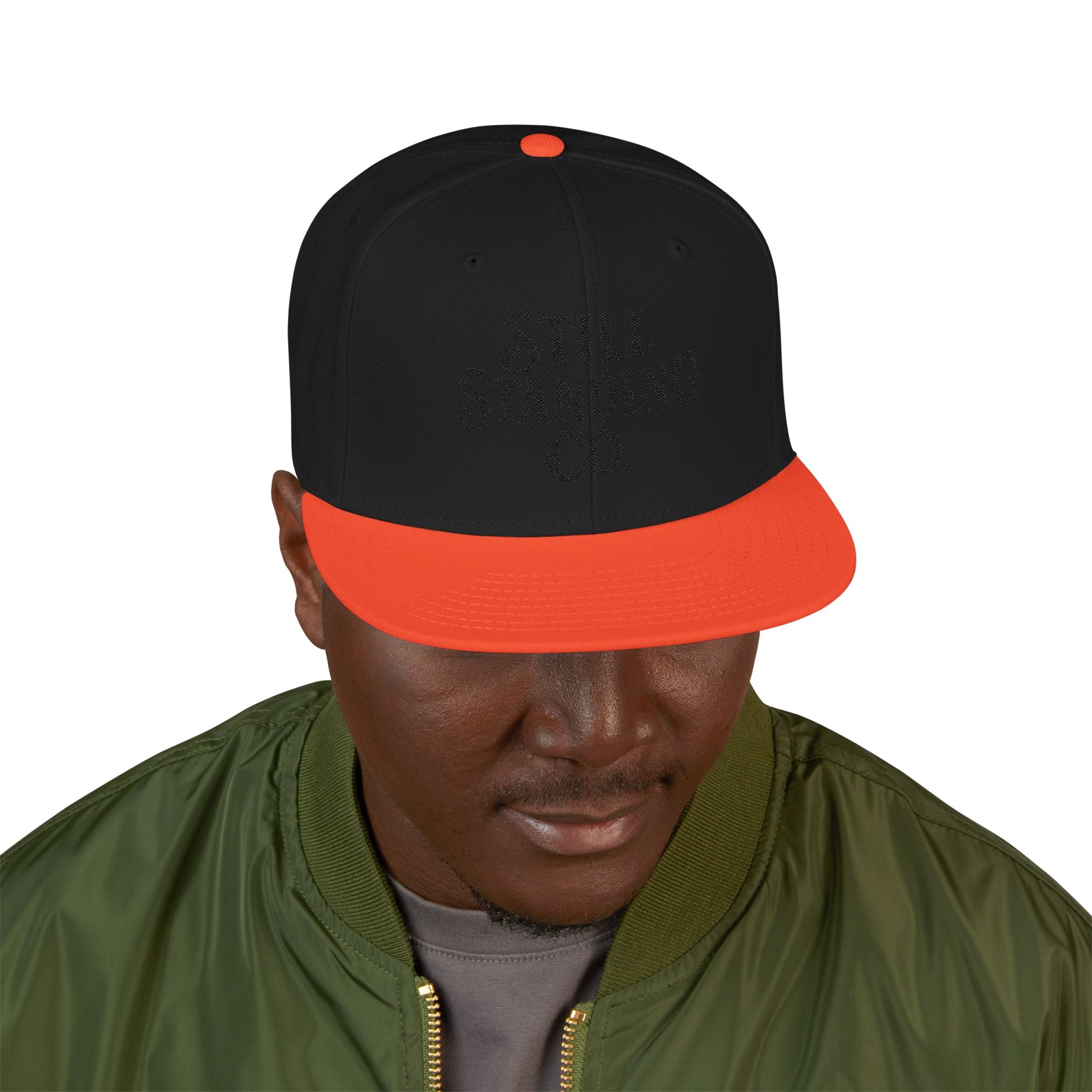 Still Standing Co. Embroidered Snapback Hat