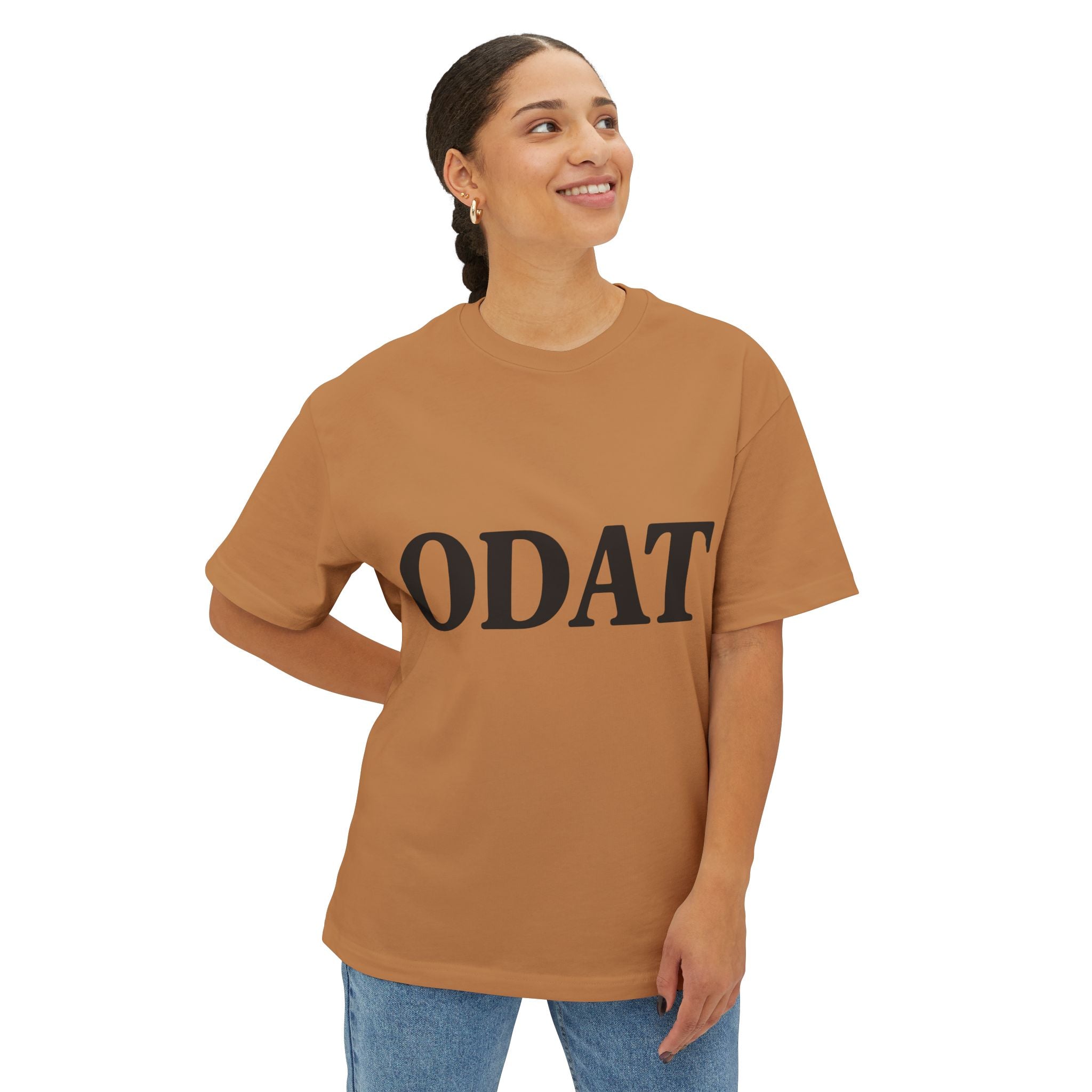 ODAT Still Standing Co. Tee — Oversized Boxy Graphic T‑Shirt