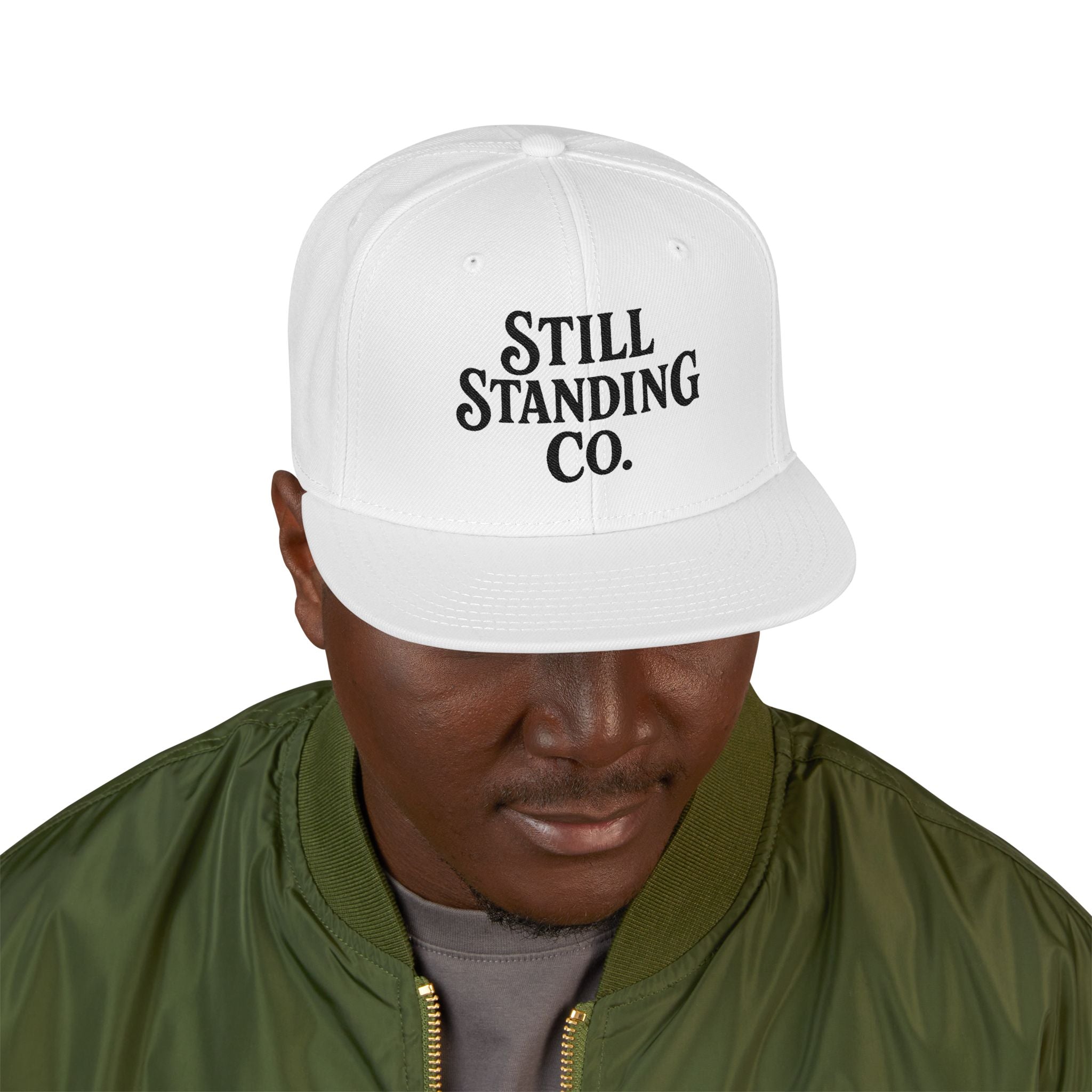 Still Standing Co. Embroidered Snapback Hat