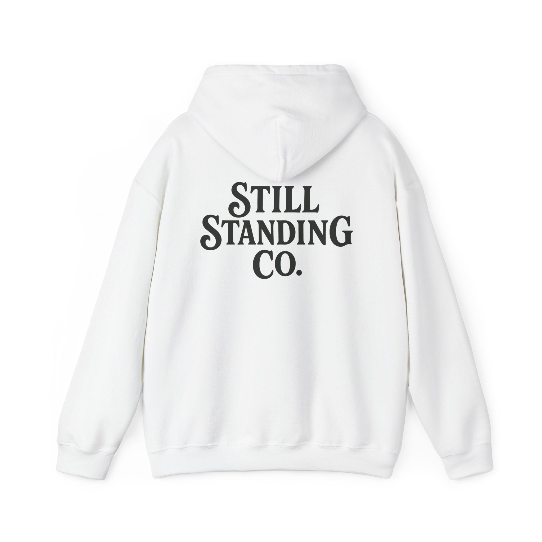 Hoodie — "Messy. Honest. Healing." Minimal Wellness Hoodie