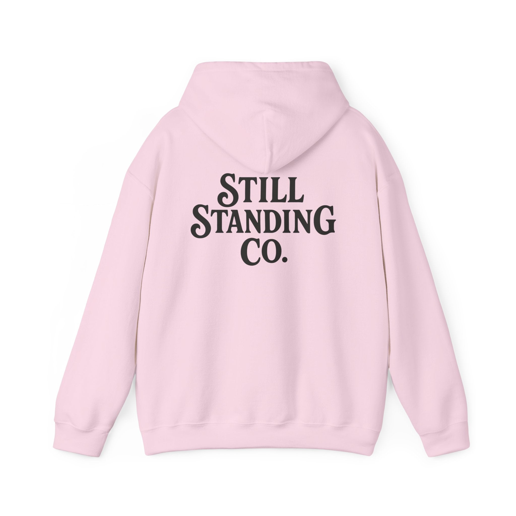 Hoodie — "Messy. Honest. Healing." Minimal Wellness Hoodie