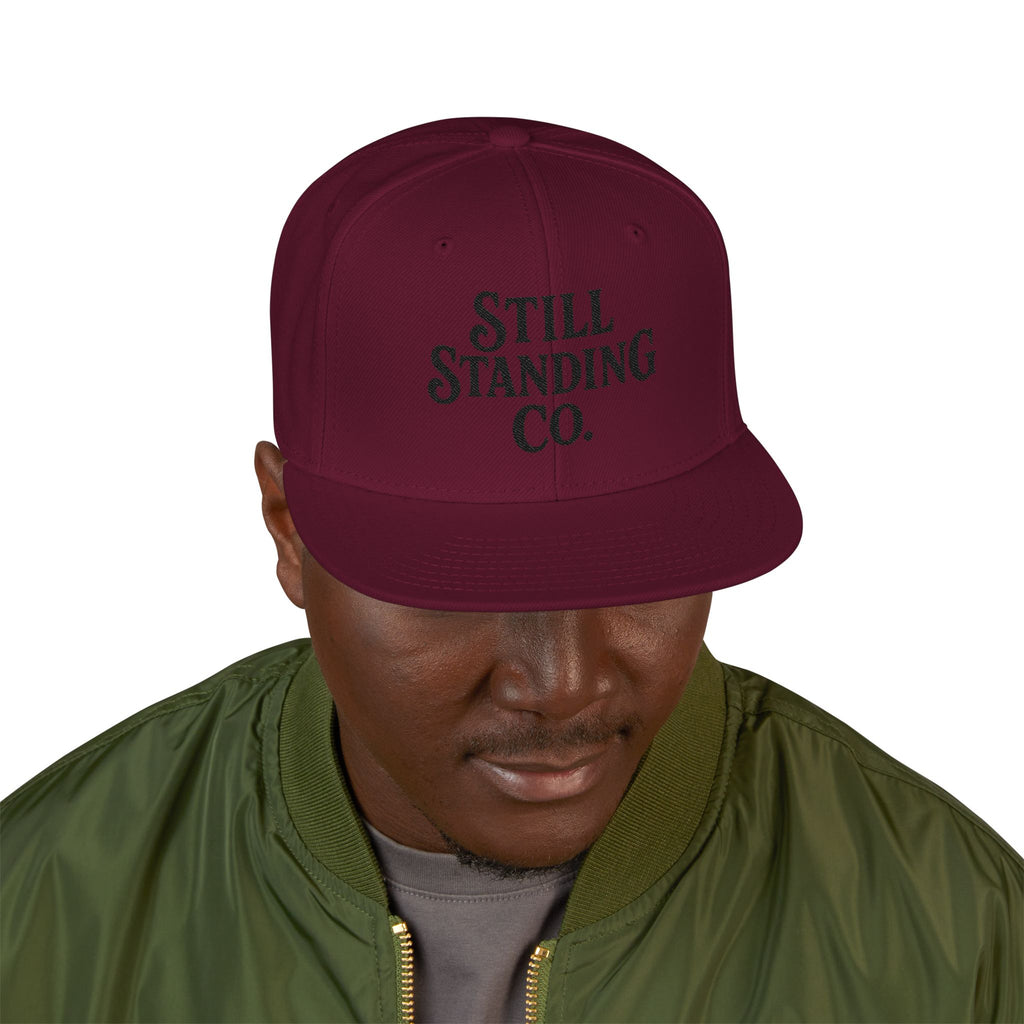 Still Standing Co. Embroidered Snapback Hat