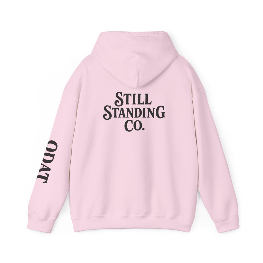 Ask Me About My Character Defects Hoodie — Still Standing Co. Graphic Pullover