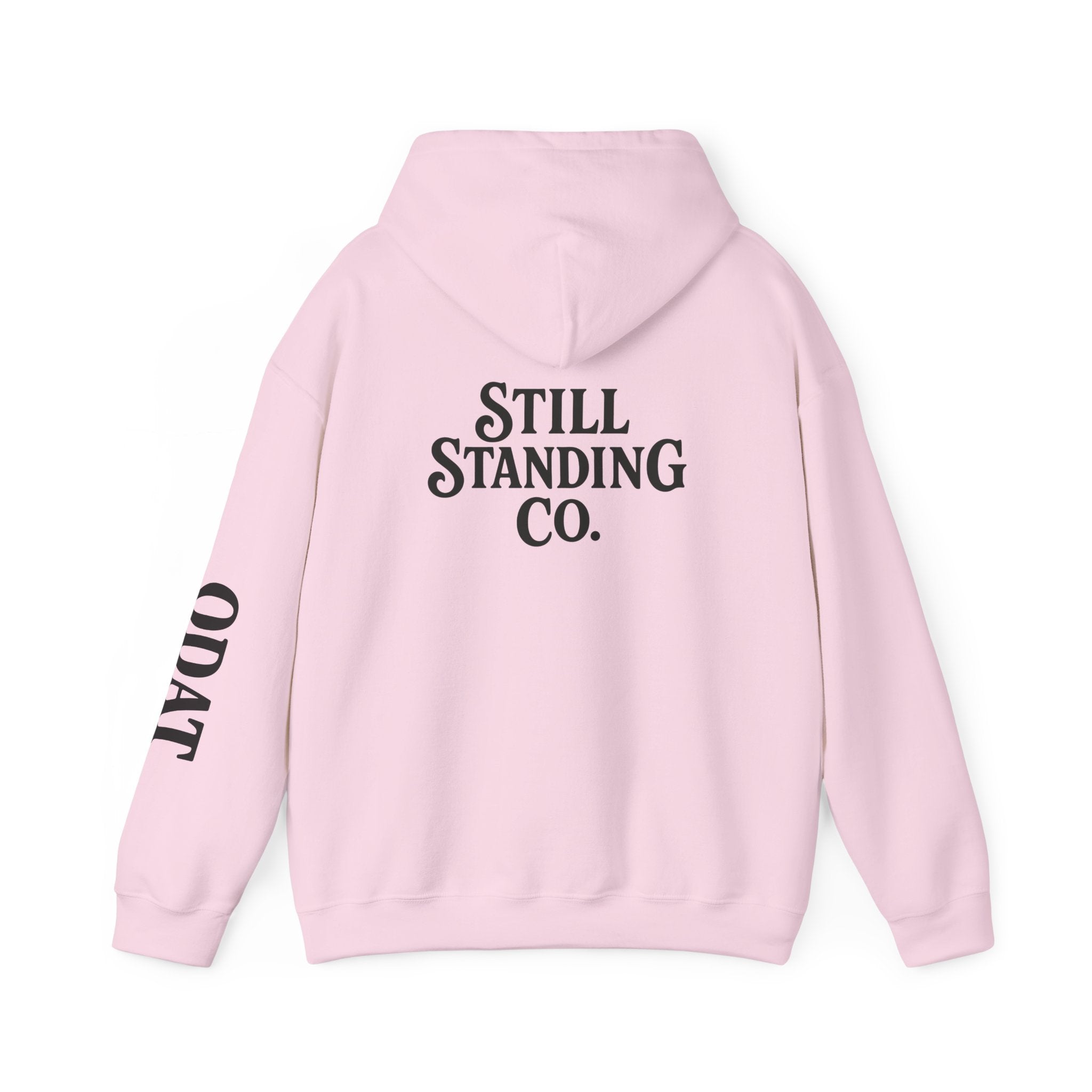 Ask Me About My Character Defects Hoodie — Still Standing Co. Graphic Pullover