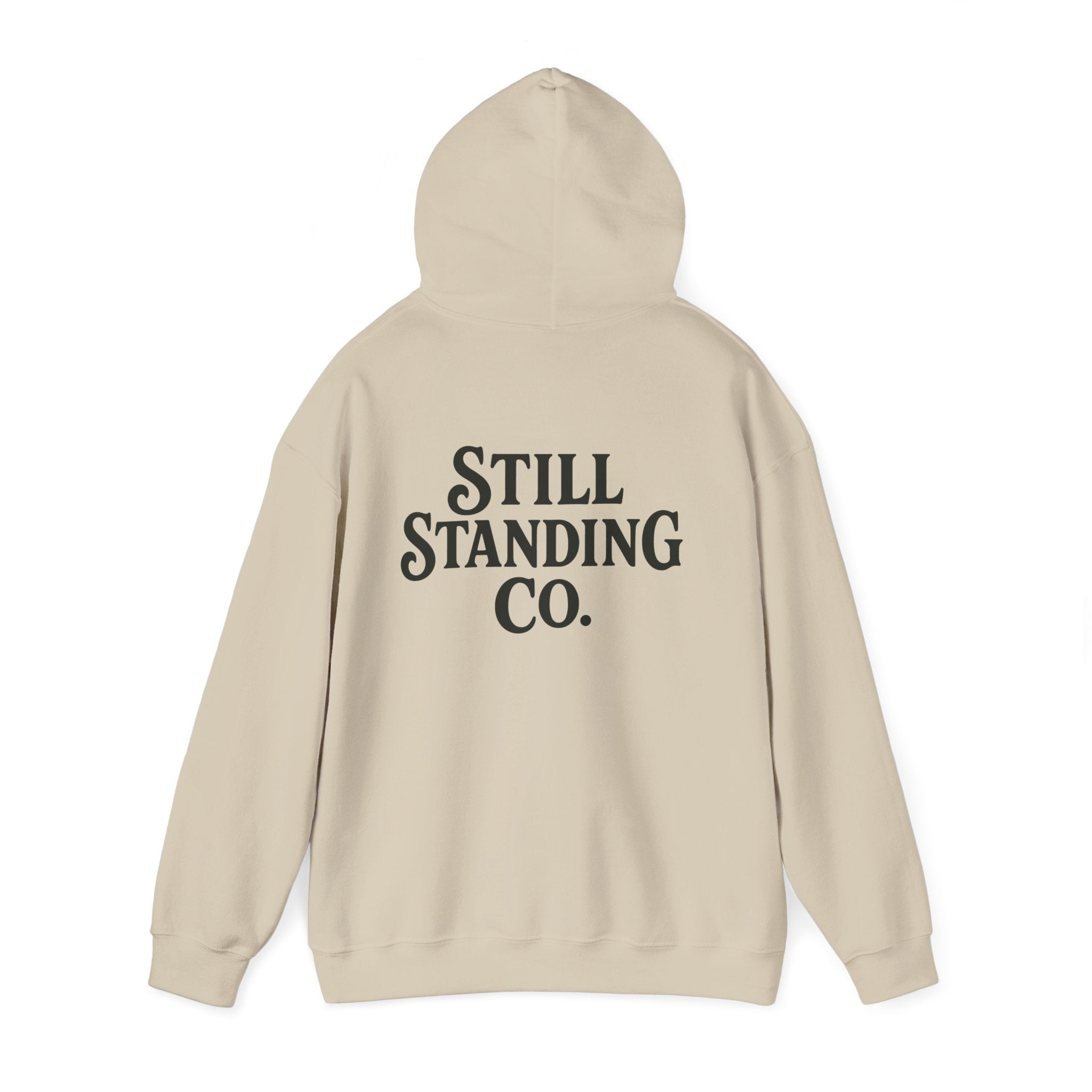 Hoodie — "Messy. Honest. Healing." Minimal Wellness Hoodie