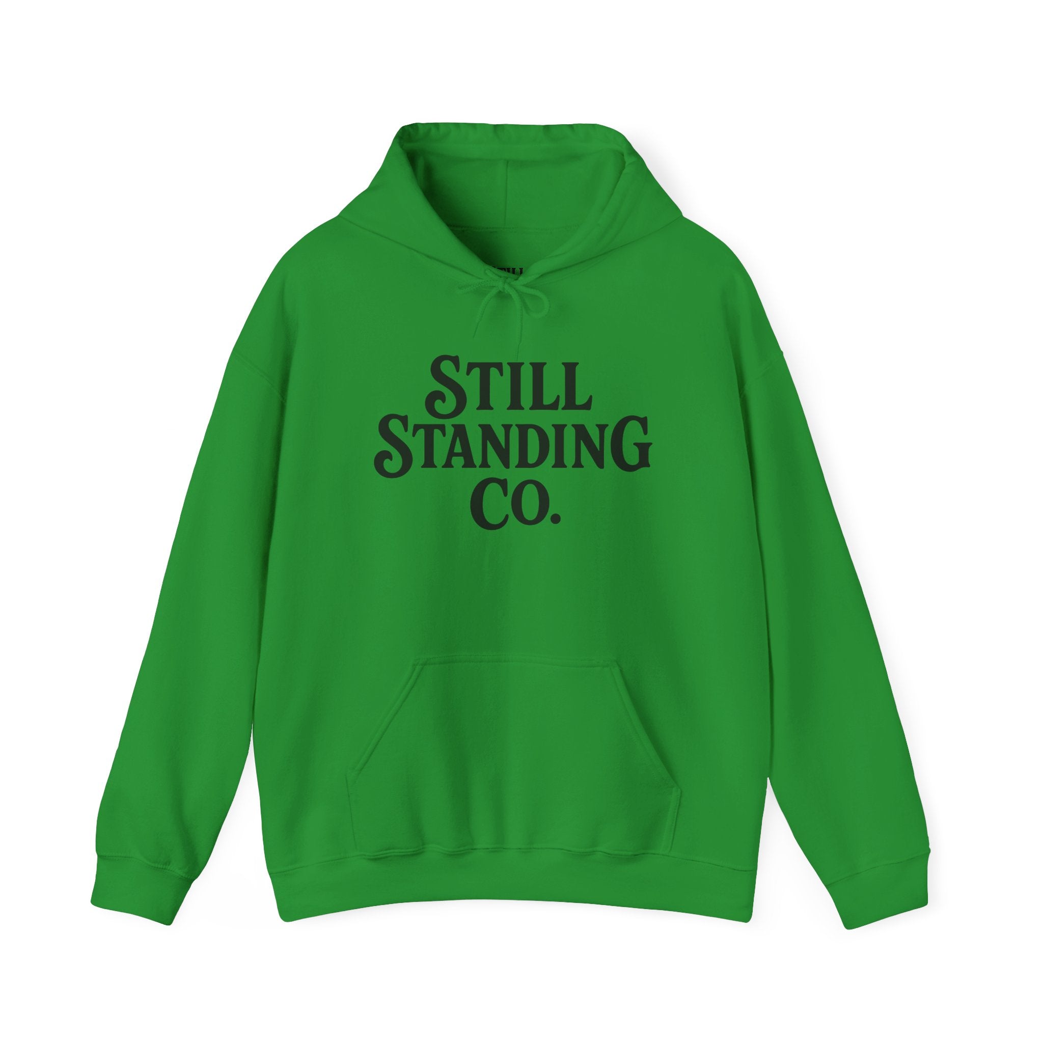 Still Standing Co. Hoodie — Inspirational Vintage Logo Hooded Sweatshirt