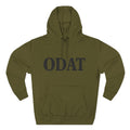 ODAT Hoodie — Minimalist Text Graphic Fleece Pullover