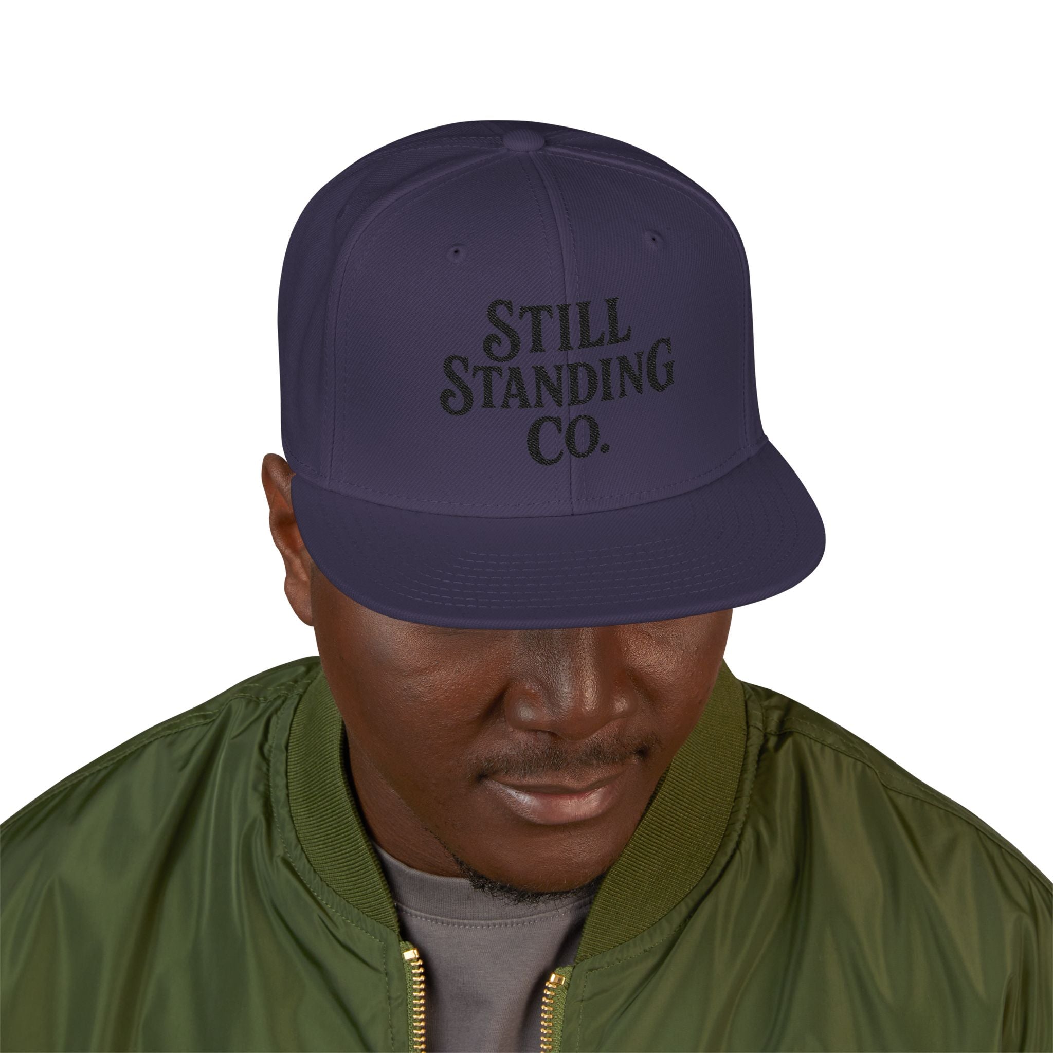 Still Standing Co. Embroidered Snapback Hat
