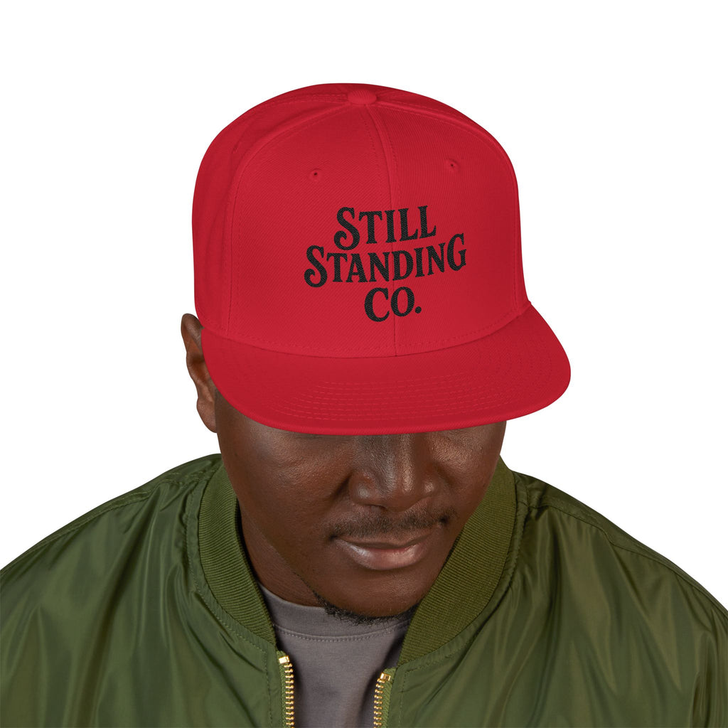 Still Standing Co. Embroidered Snapback Hat