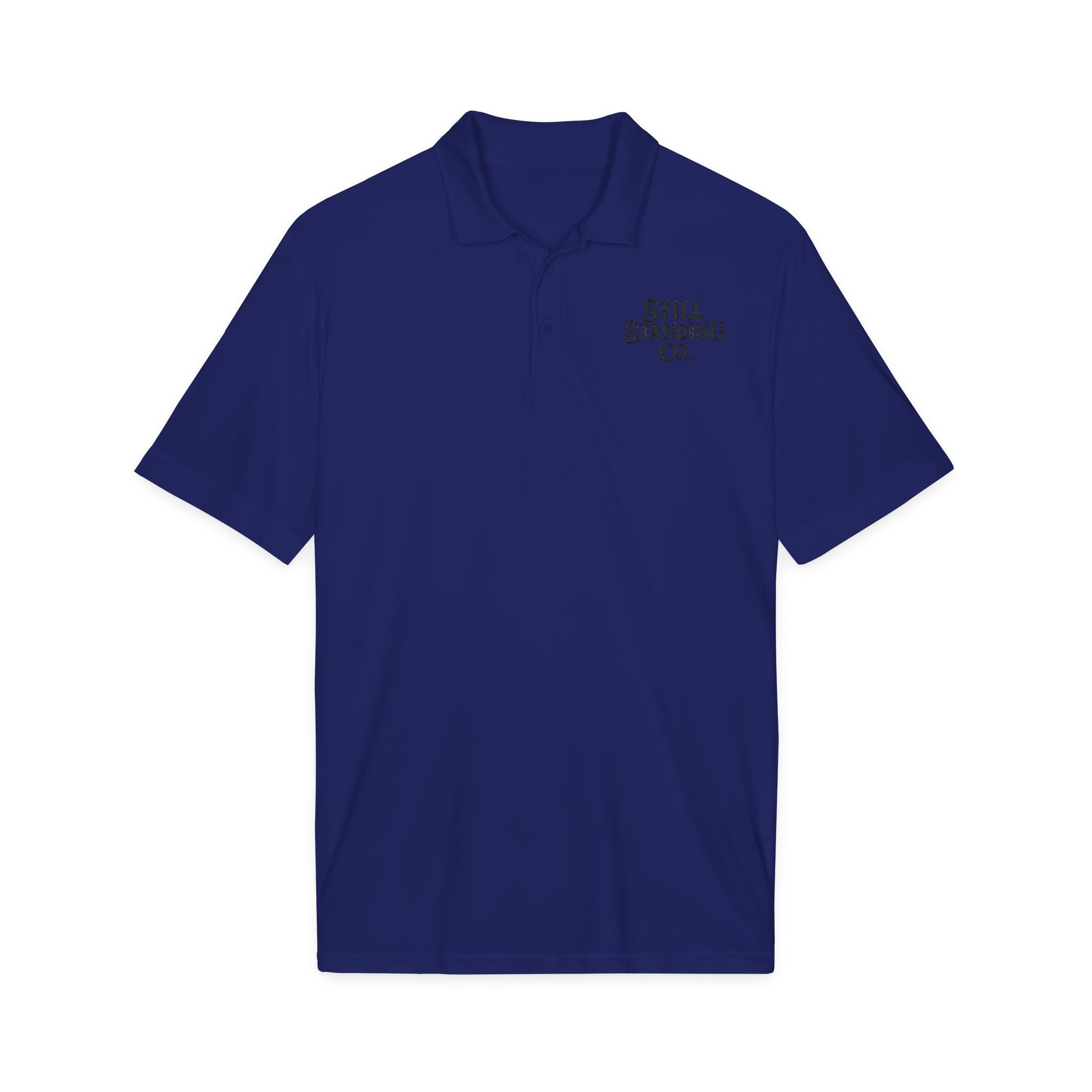 Still Standing Co. Polo Shirt — Embroidered Logo Performance Polo