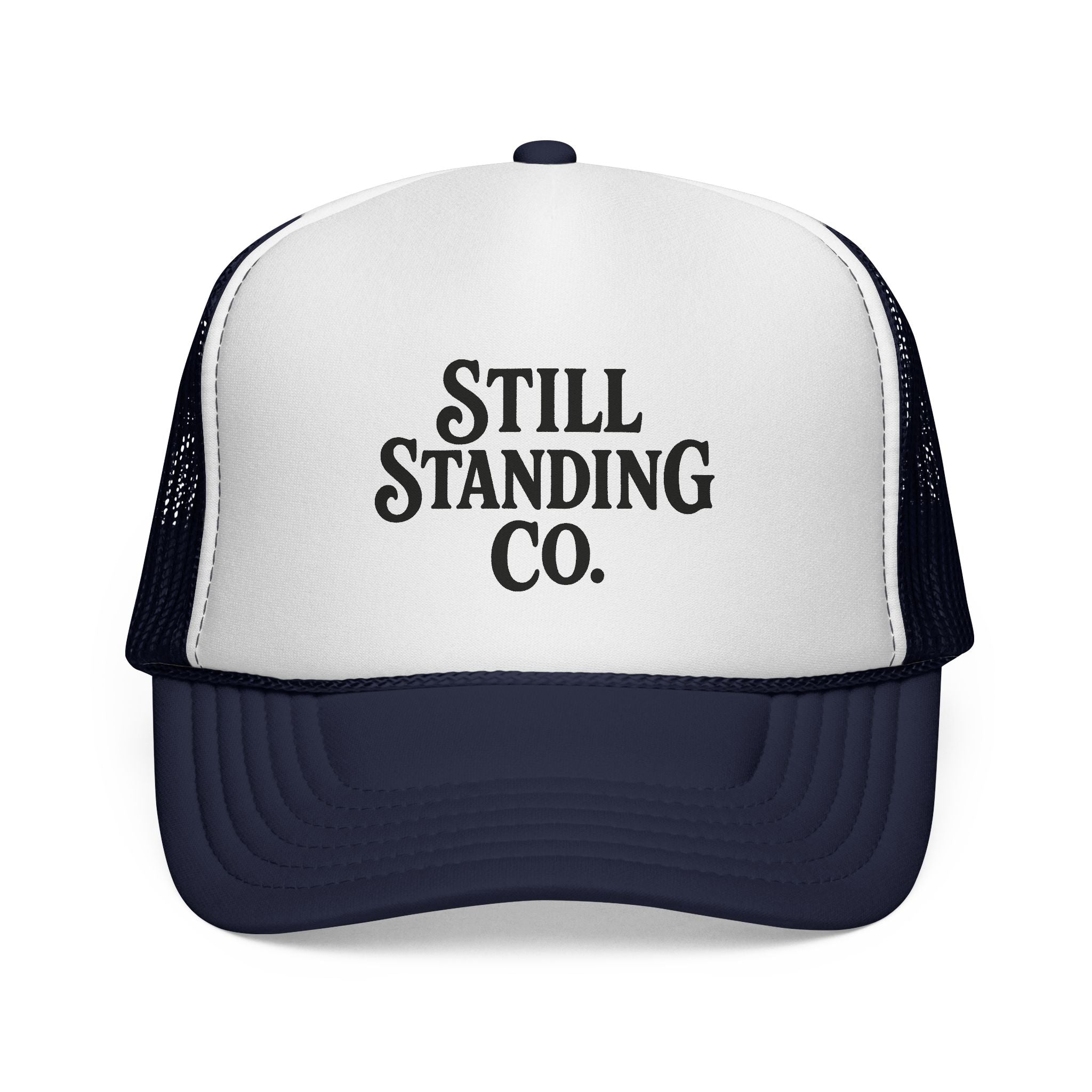 Still Standing Co. Trucker Hat – Vintage Retro Mesh Baseball Cap