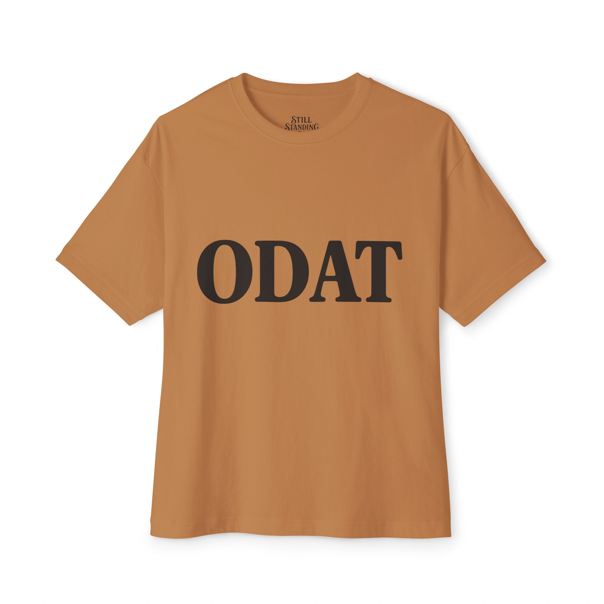 ODAT Still Standing Co. Tee — Oversized Boxy Graphic T‑Shirt