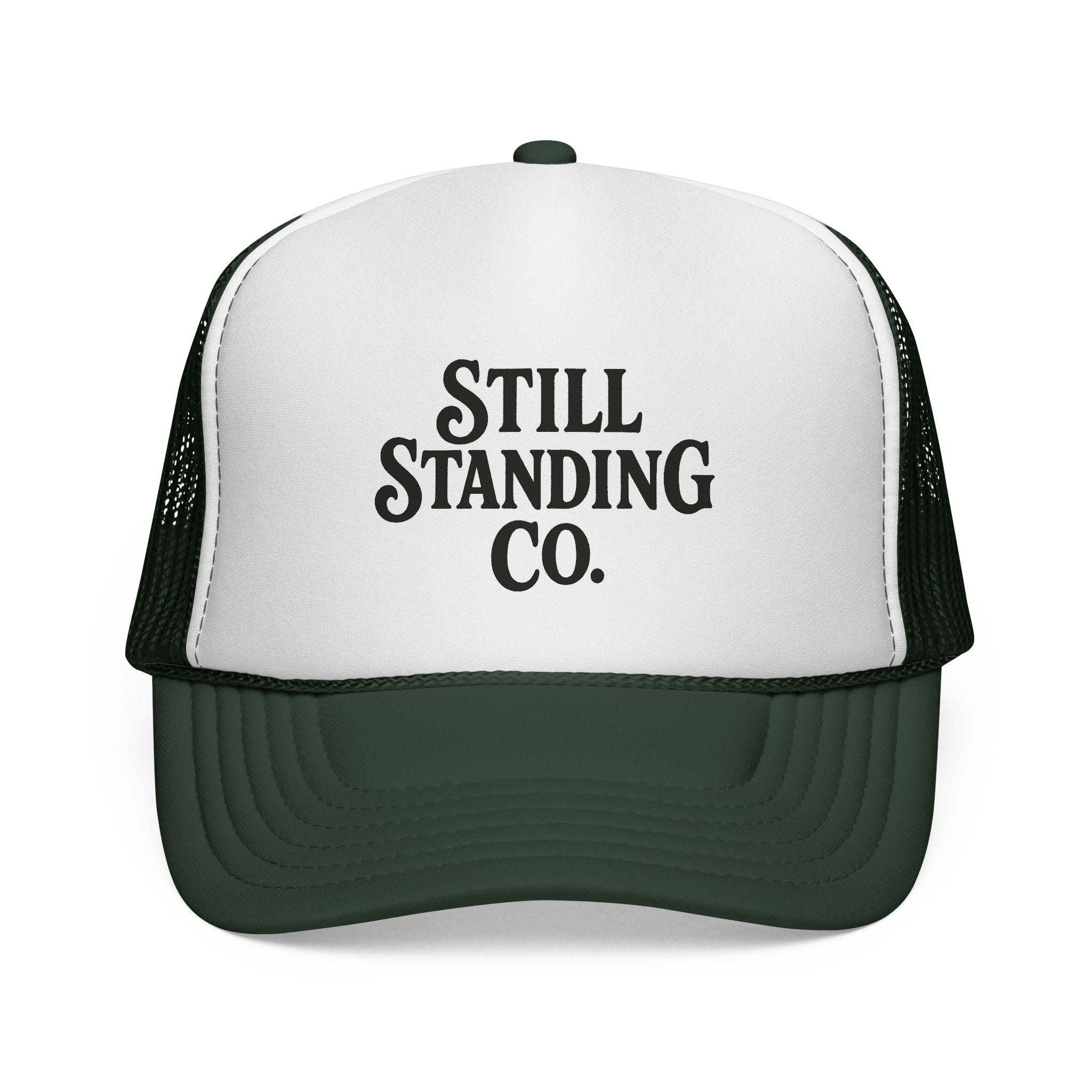 Still Standing Co. Trucker Hat – Vintage Retro Mesh Baseball Cap