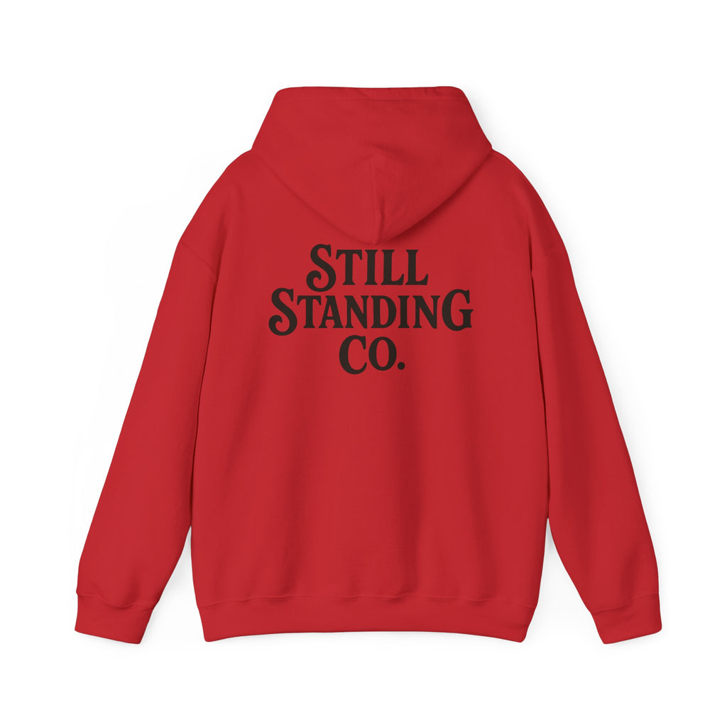 Hoodie — "Messy. Honest. Healing." Minimal Wellness Hoodie