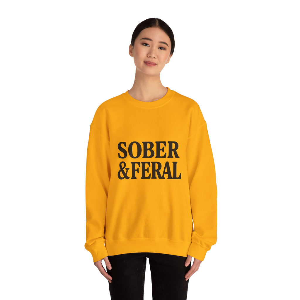 Sober & Feral Sweatshirt — “Still Standing Co.” Crewneck