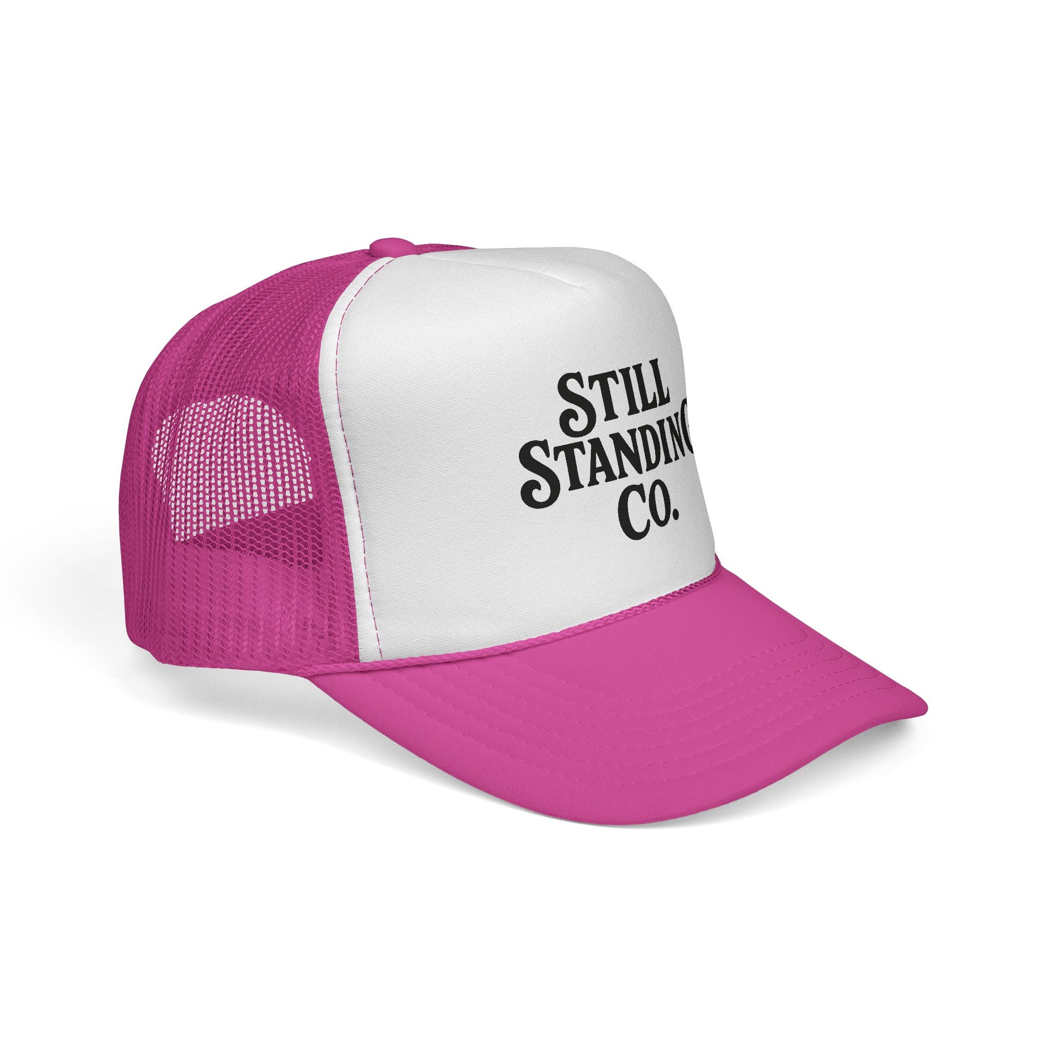 Still Standing Co. Trucker Hat – Vintage Retro Mesh Baseball Cap