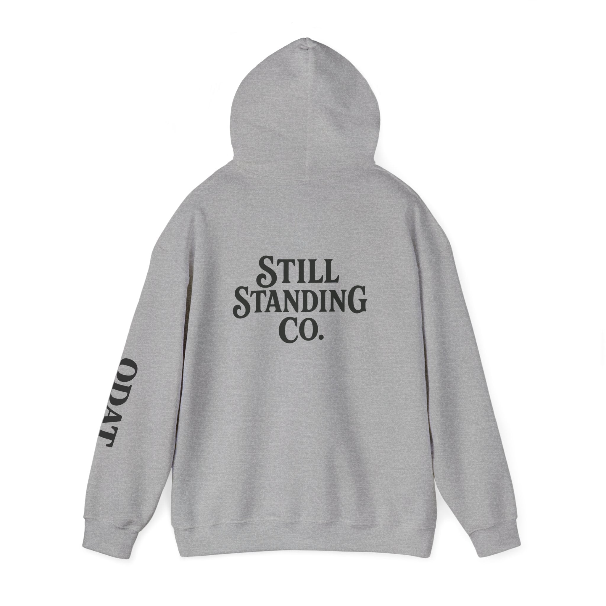Ask Me About My Character Defects Hoodie — Still Standing Co. Graphic Pullover