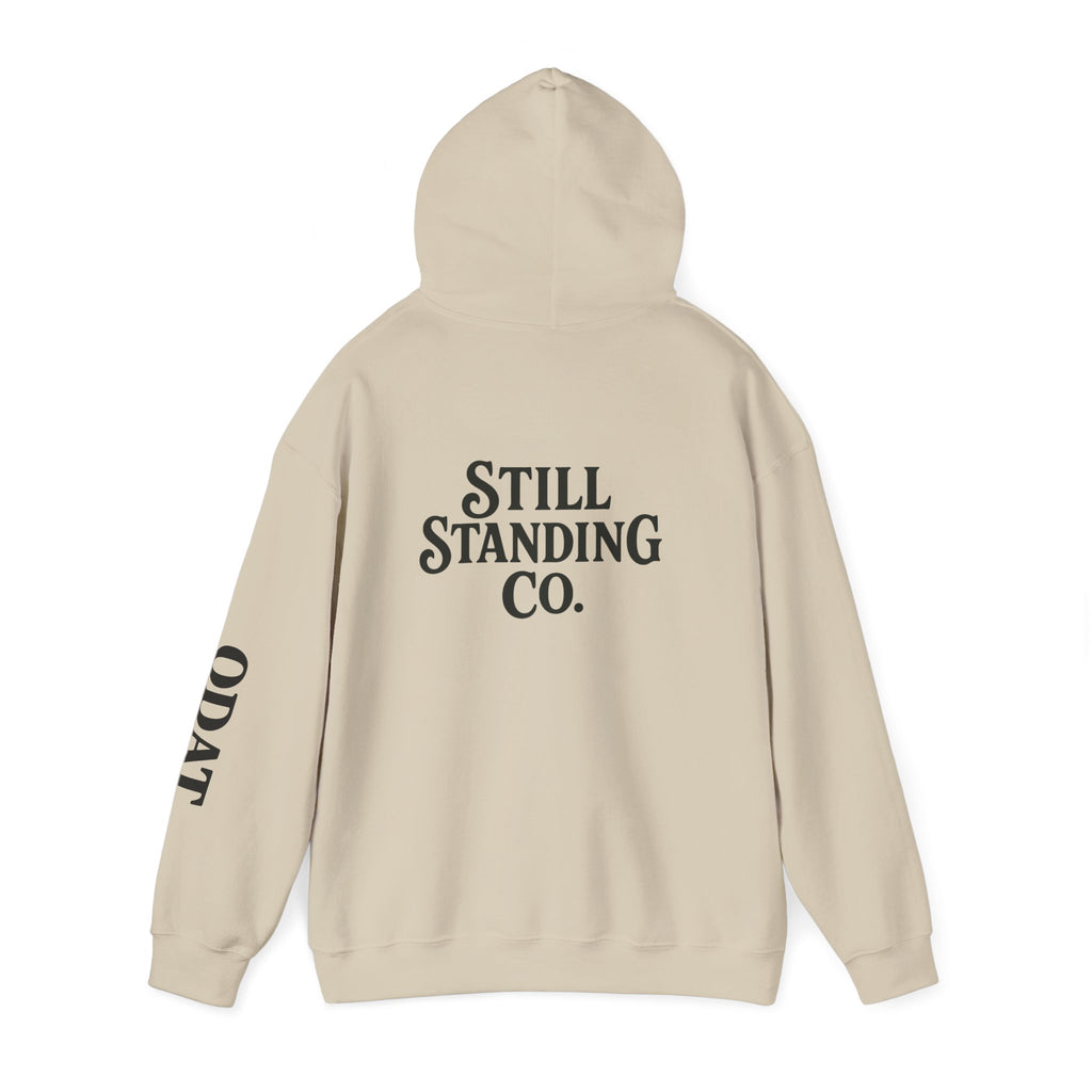 Ask Me About My Character Defects Hoodie — Still Standing Co. Graphic Pullover