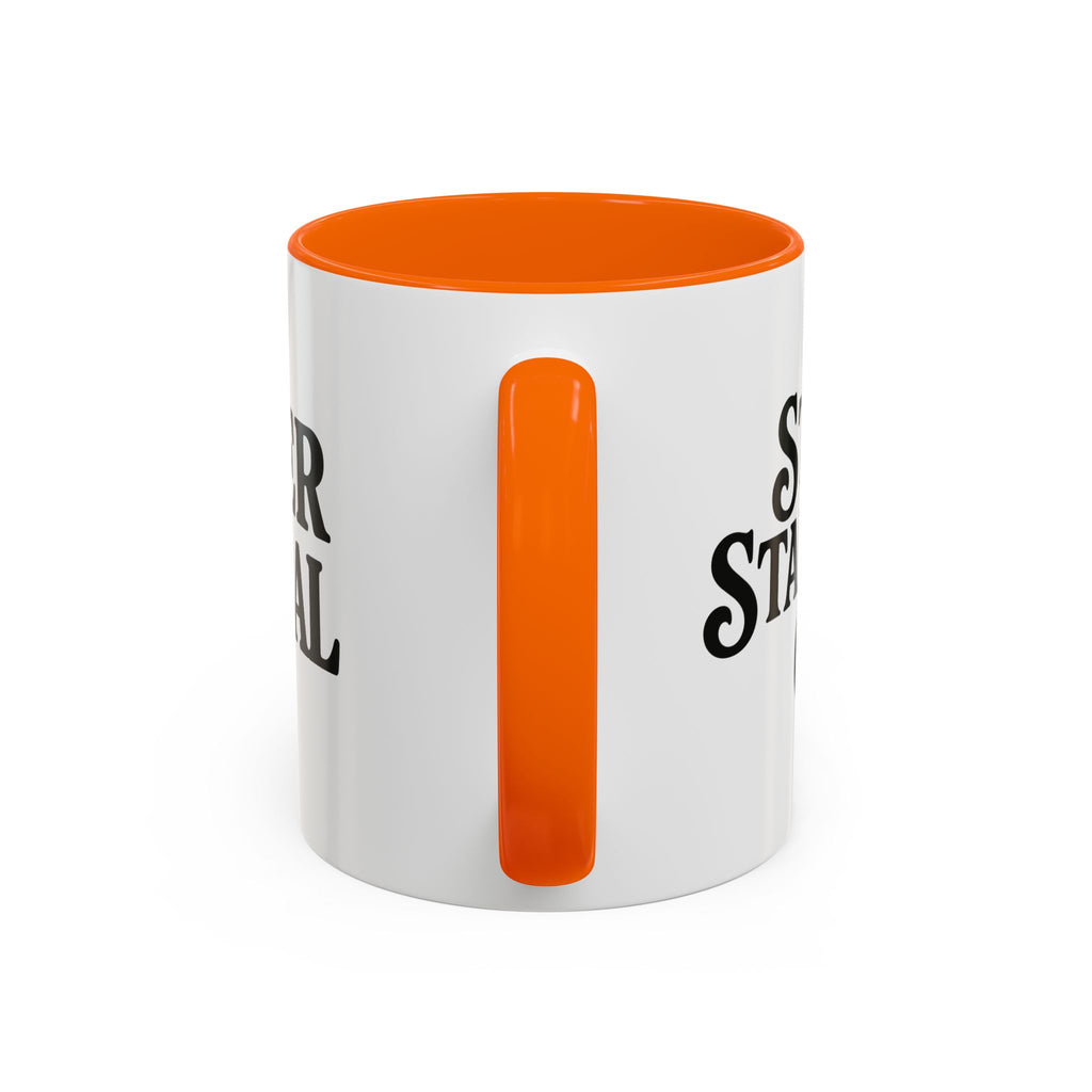 Sober & Feral Accent Coffee Mug — Funny Recovery Gift, 11/15oz Ceramic
