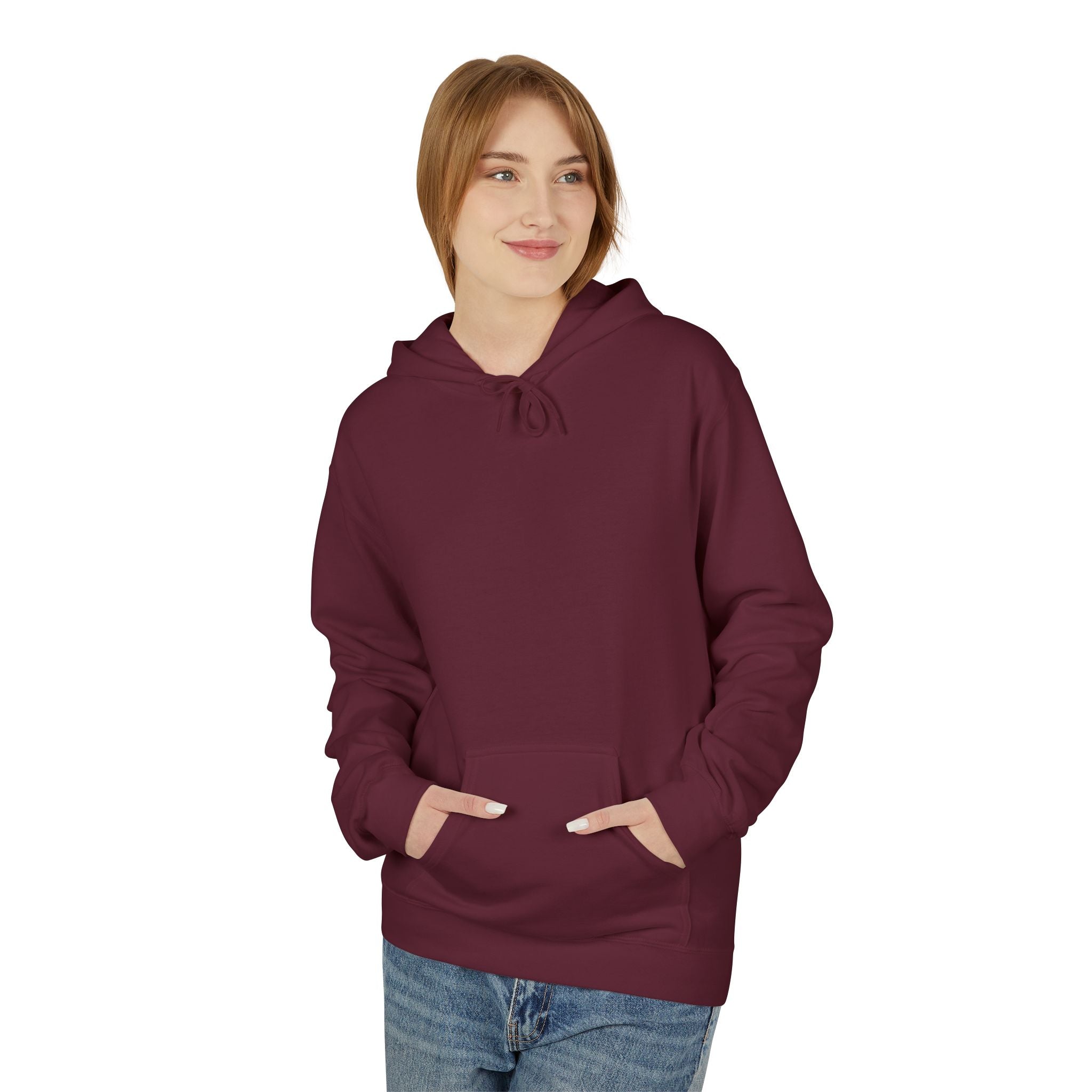 Hoodie - "I Am Comfortable With Violence" Gothic Back Print