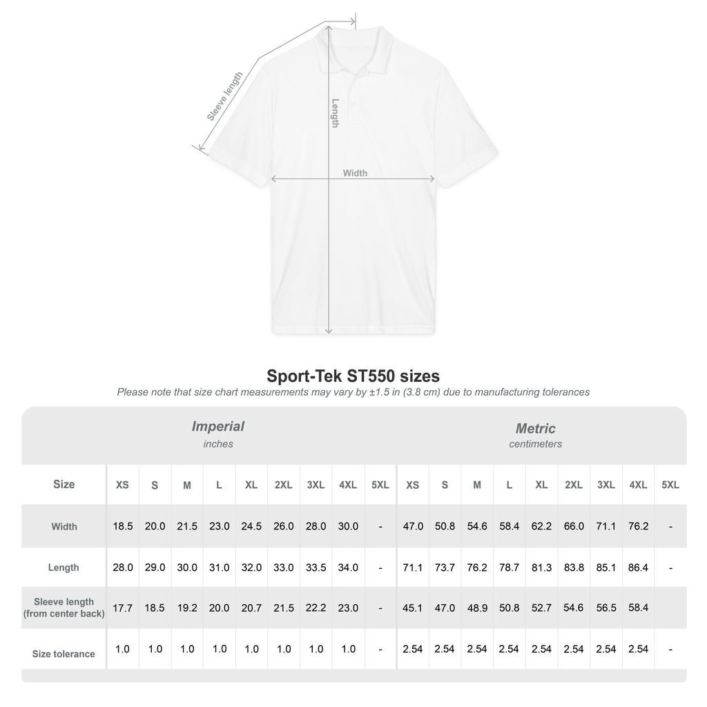 Still Standing Co. Polo Shirt — Embroidered Logo Performance Polo