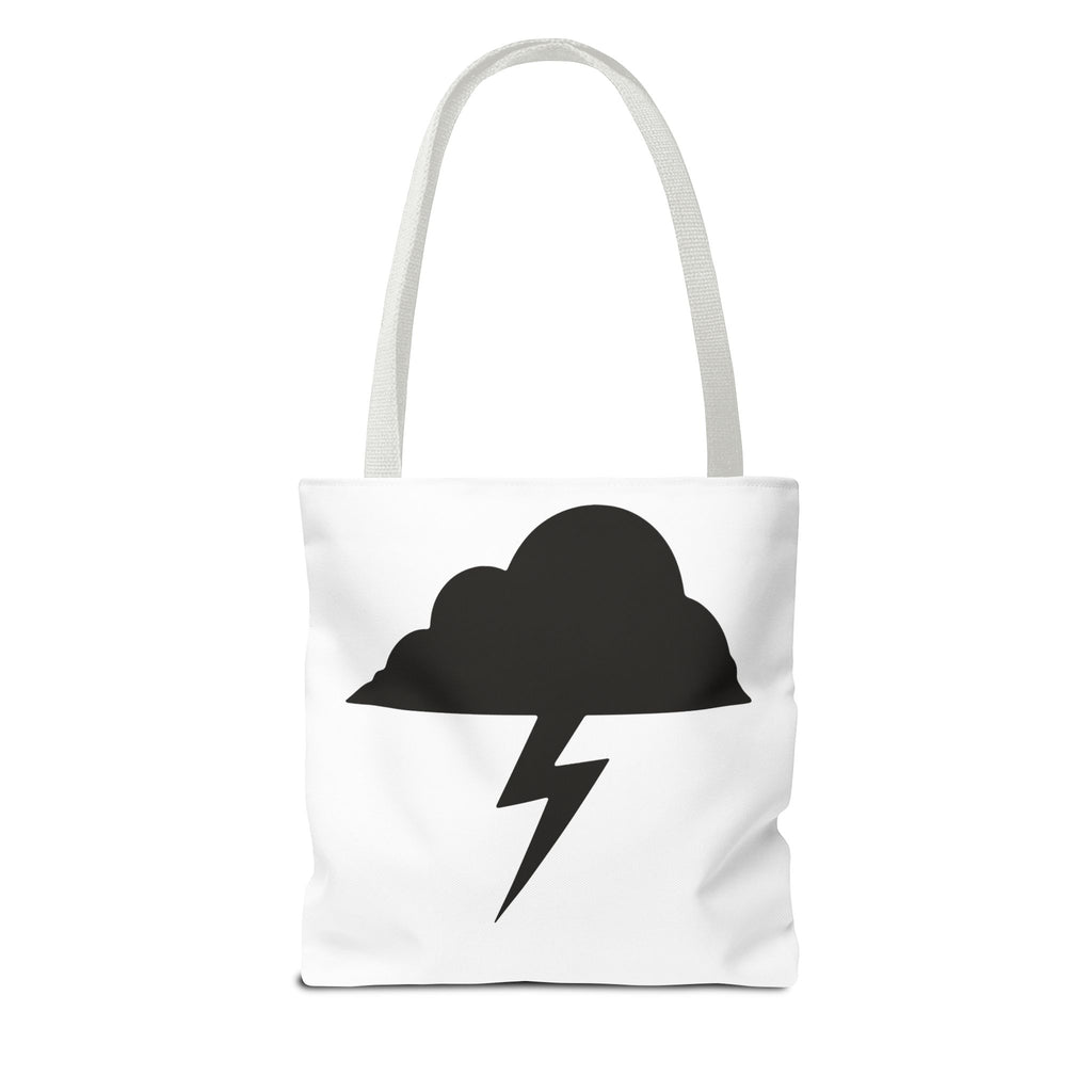 Built After the Storm Tote Bag – Inspirational Storm Cloud Graphic Tote
