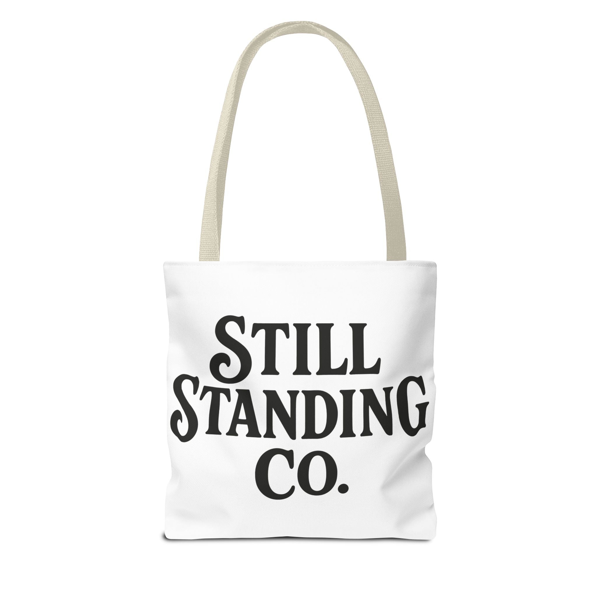 Still Standing Co. ODAT Tote Bag - Vintage Script Logo All-Over Print Tote