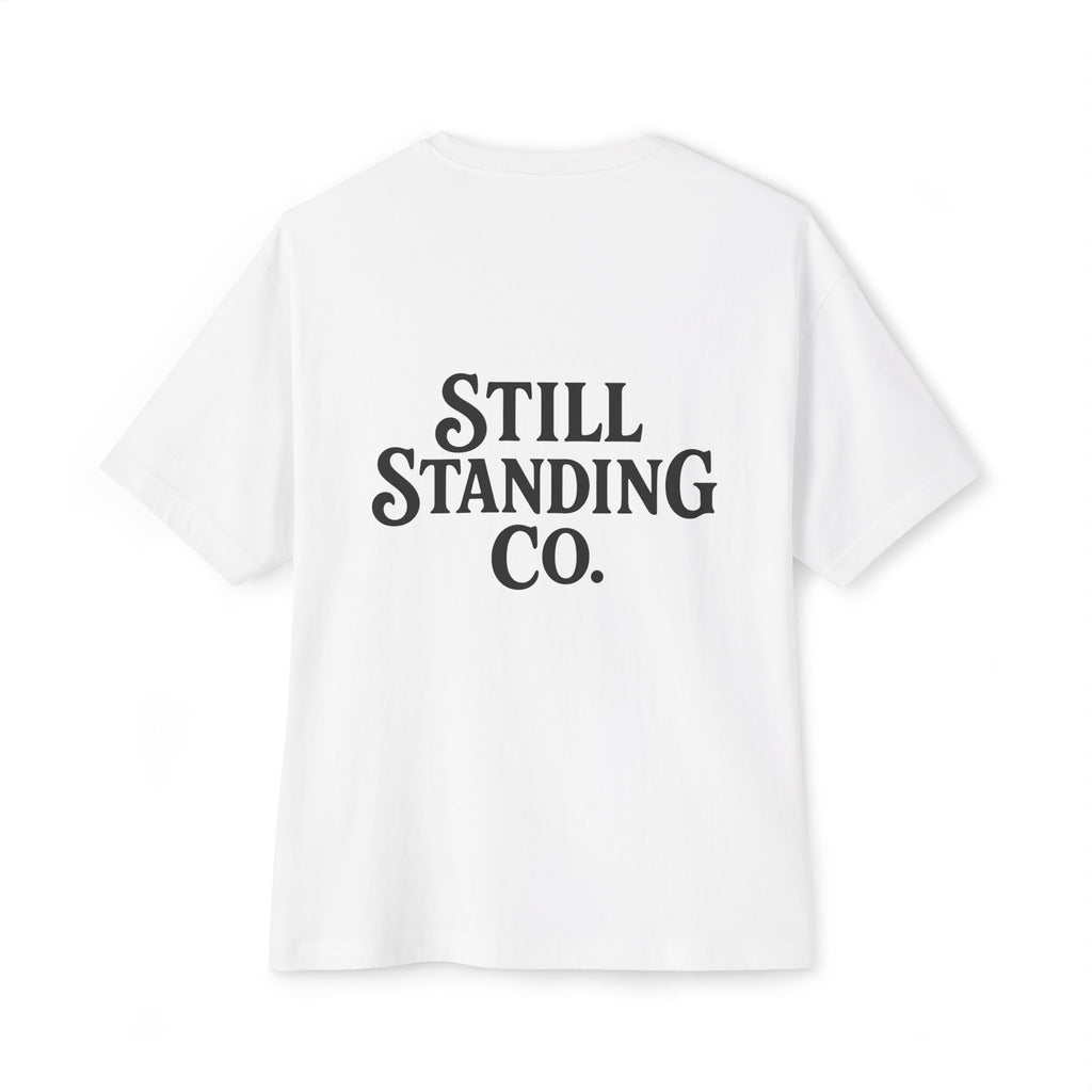 ODAT Still Standing Co. Tee — Oversized Boxy Graphic T‑Shirt