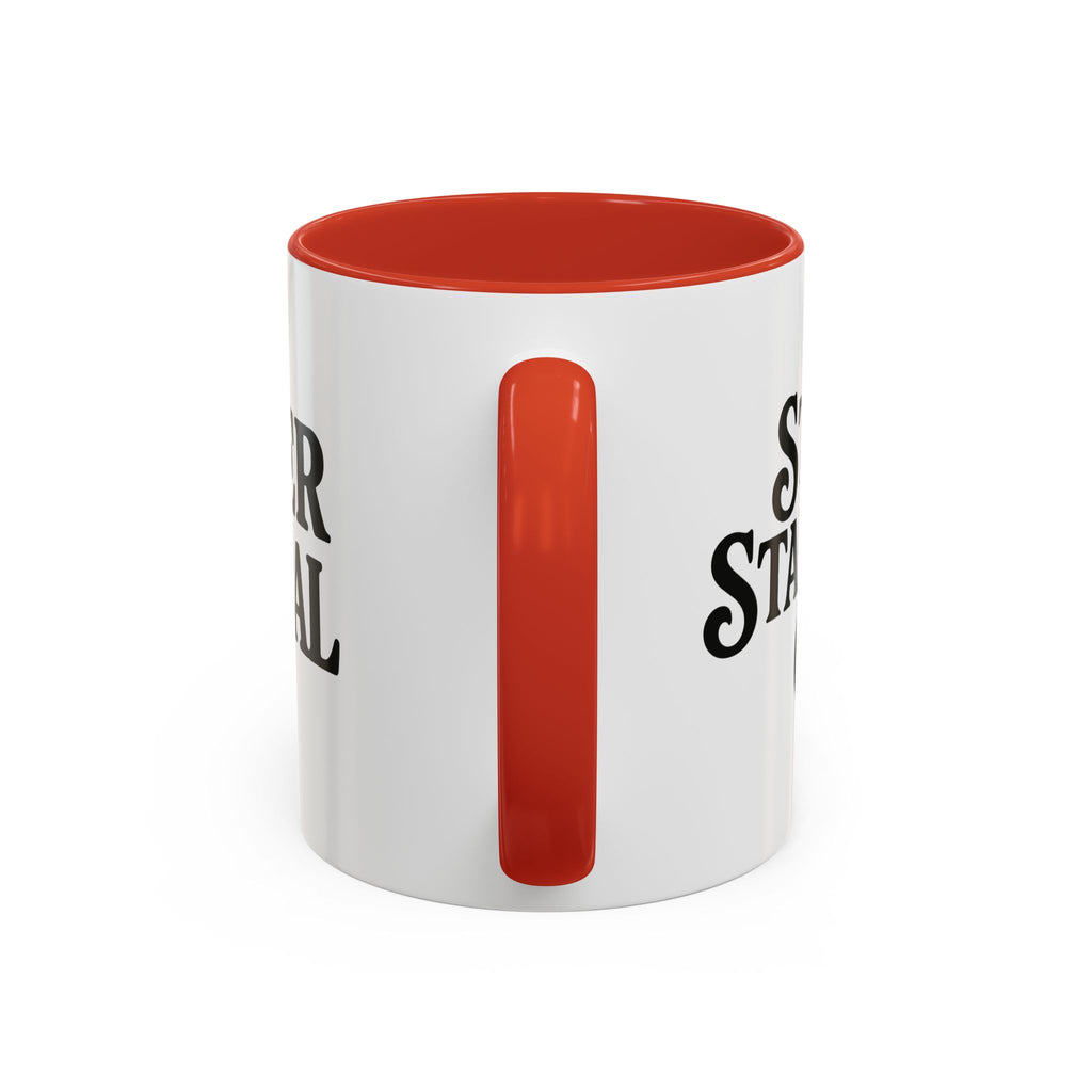 Sober & Feral Accent Coffee Mug — Funny Recovery Gift, 11/15oz Ceramic